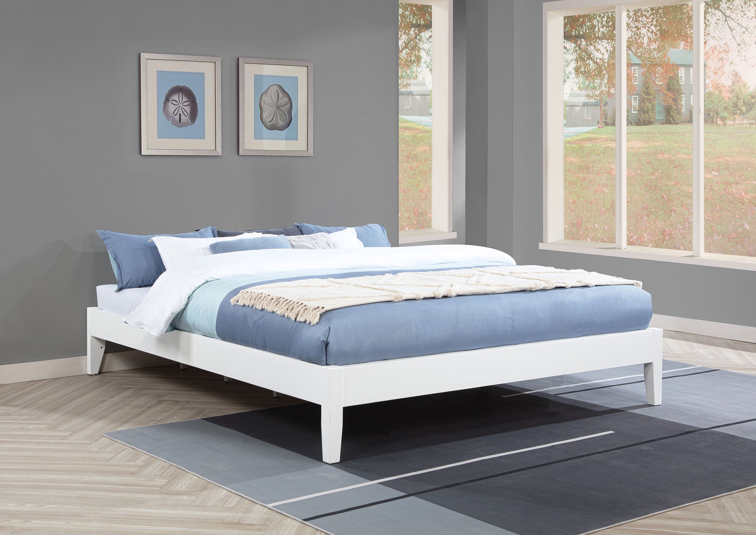 Hounslow Platform Bed Base - Ideal Furniture (Fresno,CA)