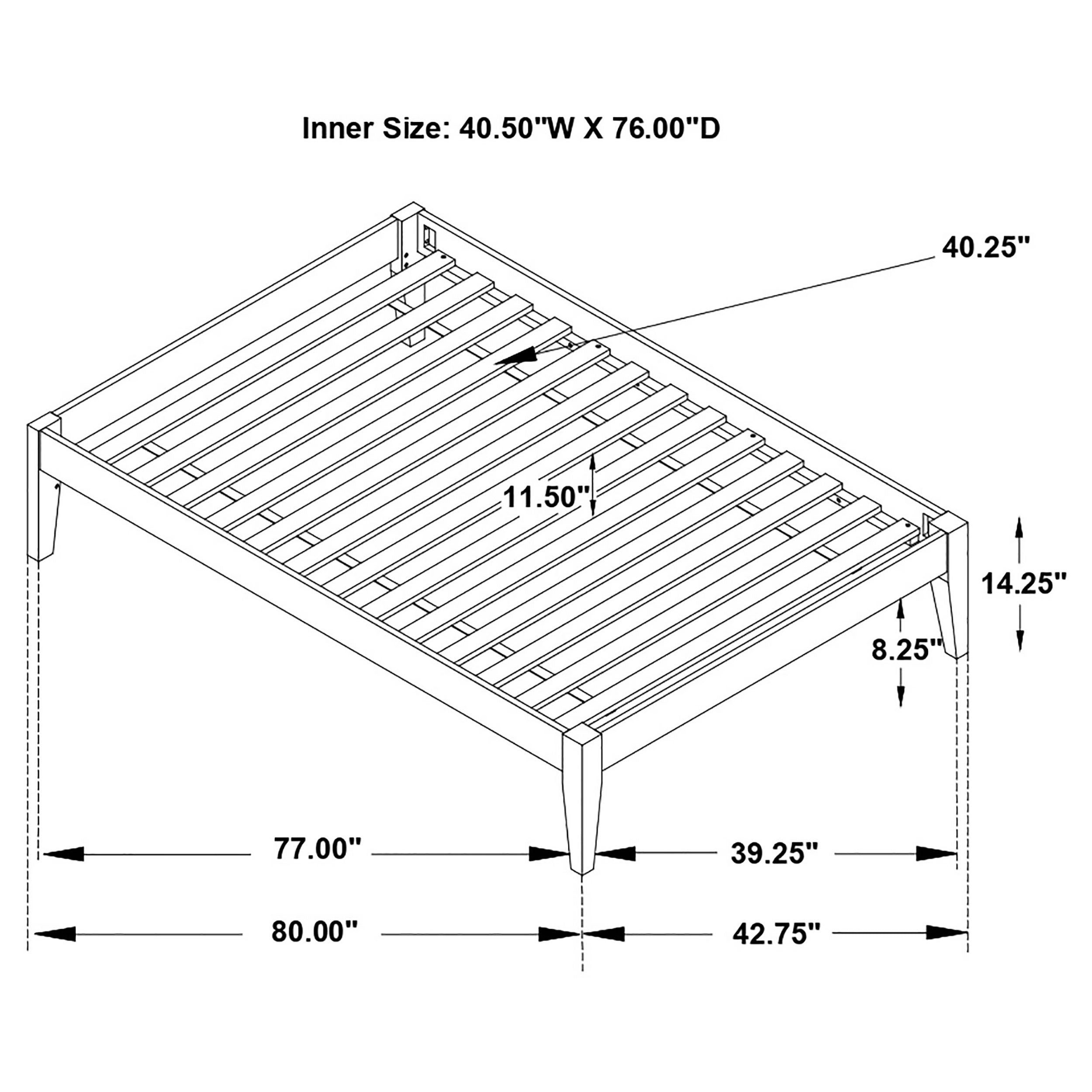 Hounslow Platform Bed Base - Ideal Furniture (Fresno,CA)