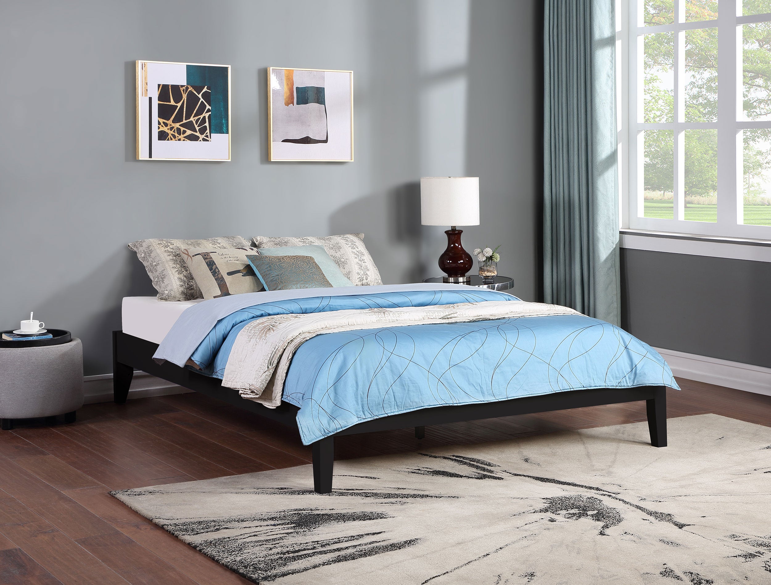 Hounslow Platform Bed Base - Ideal Furniture (Fresno,CA)