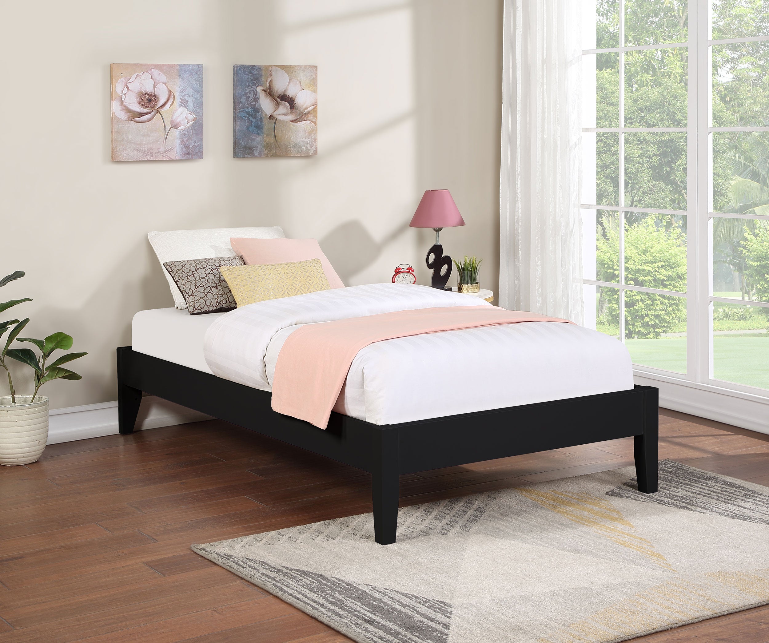 Hounslow Platform Bed Base - Ideal Furniture (Fresno,CA)
