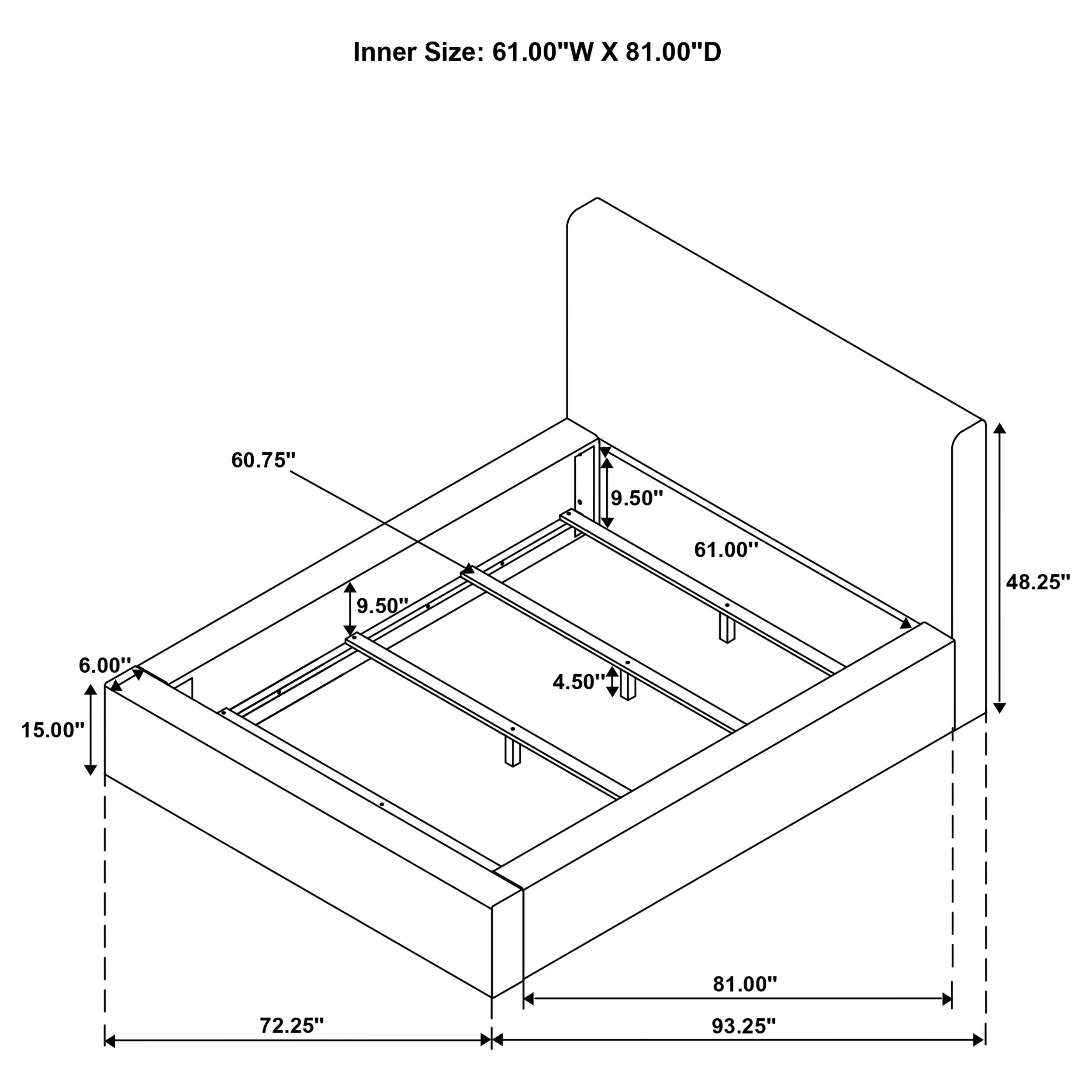 Rebecca Panel Bed - Ideal Furniture (Fresno,CA)