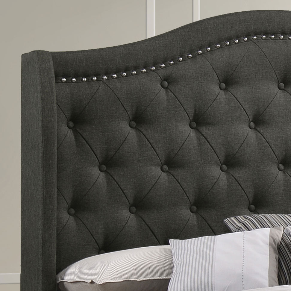 Sonoma Wingback Bed - Ideal Furniture (Fresno,CA)