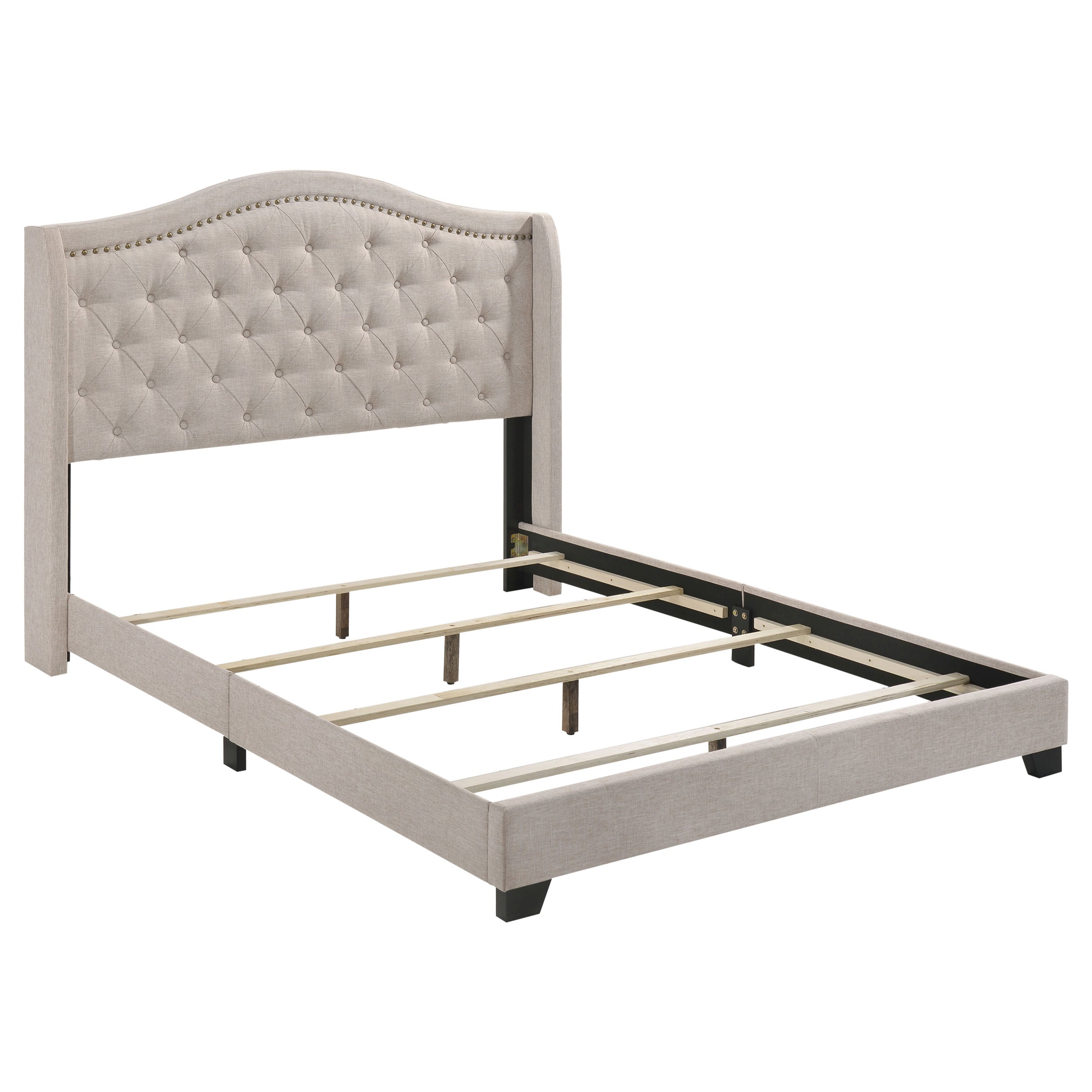 Sonoma Wingback Bed - Ideal Furniture (Fresno,CA)