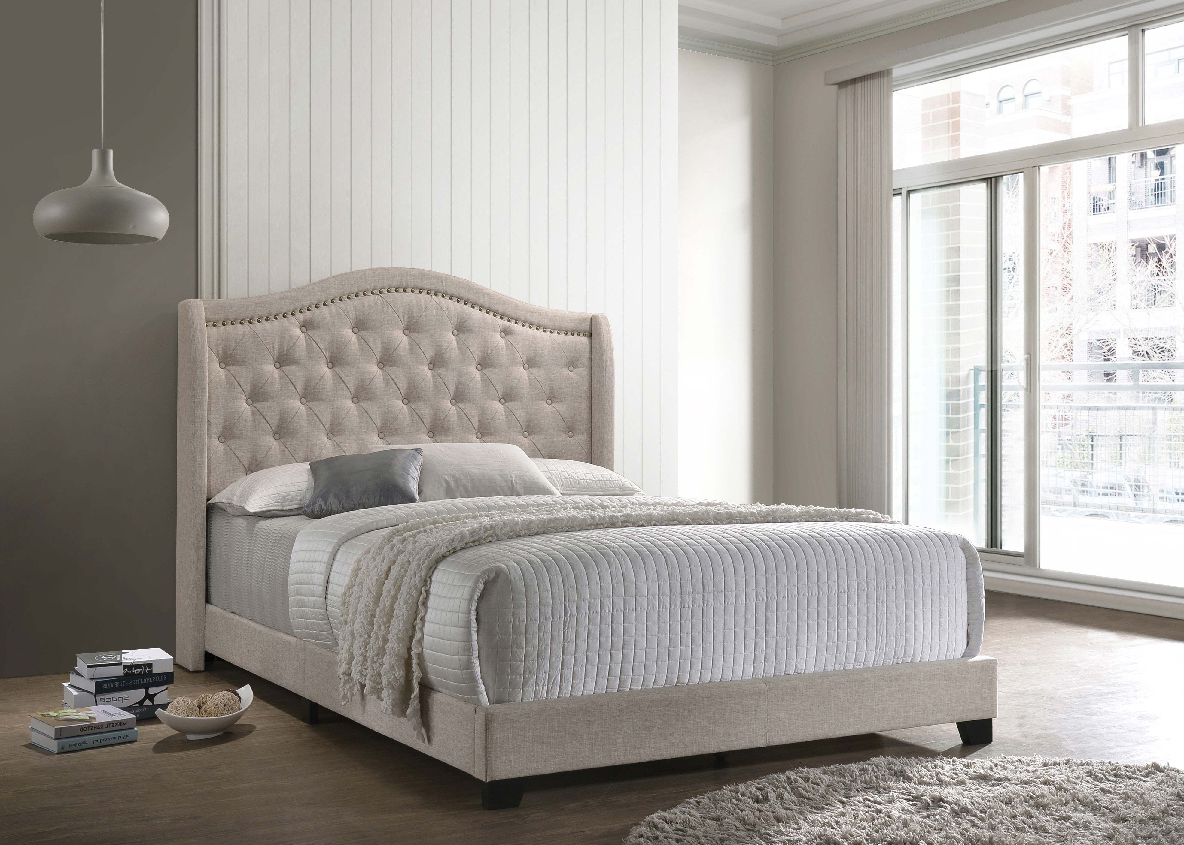 Sonoma Wingback Bed - Ideal Furniture (Fresno,CA)