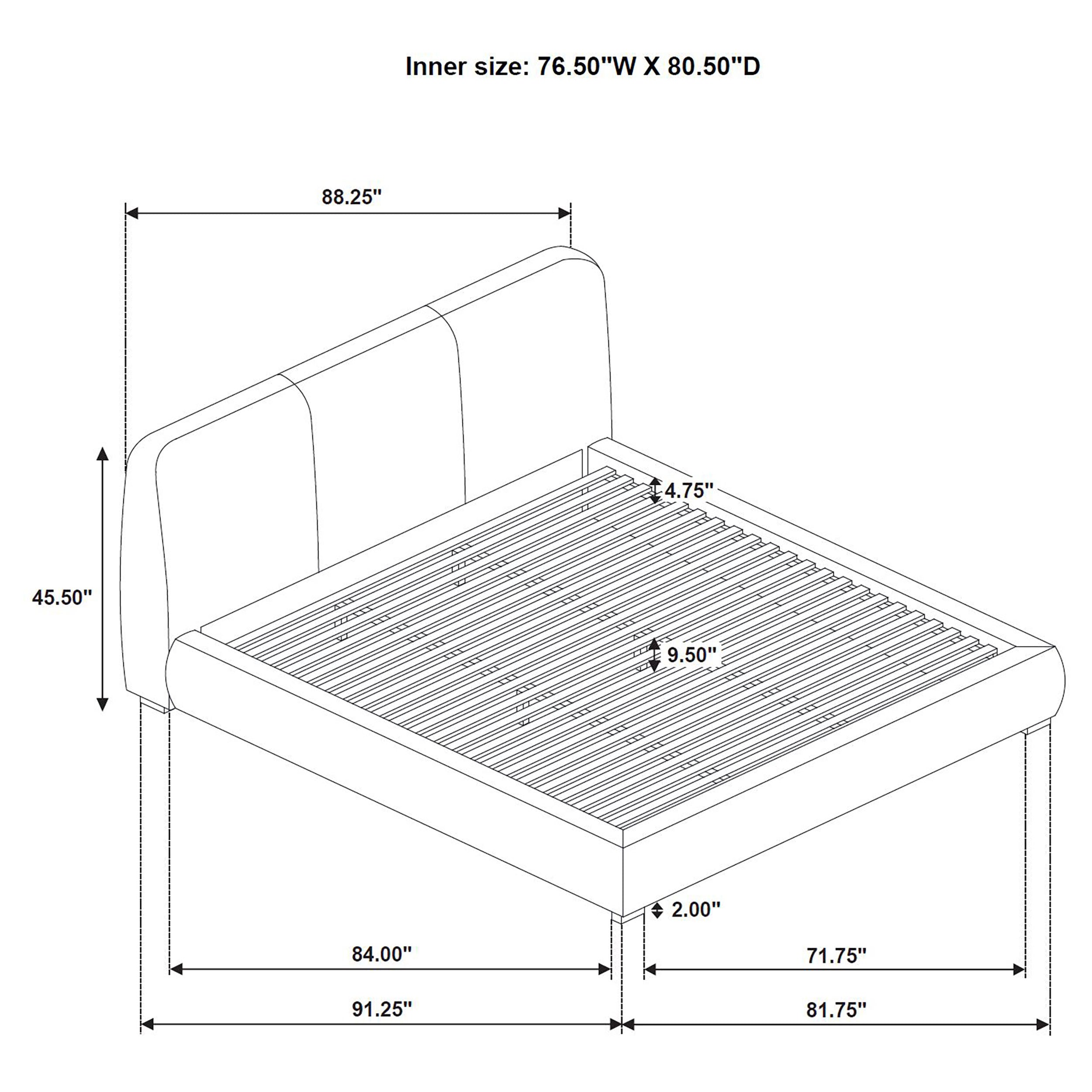 Mokena Panel Platform Bed - Ideal Furniture (Fresno,CA)