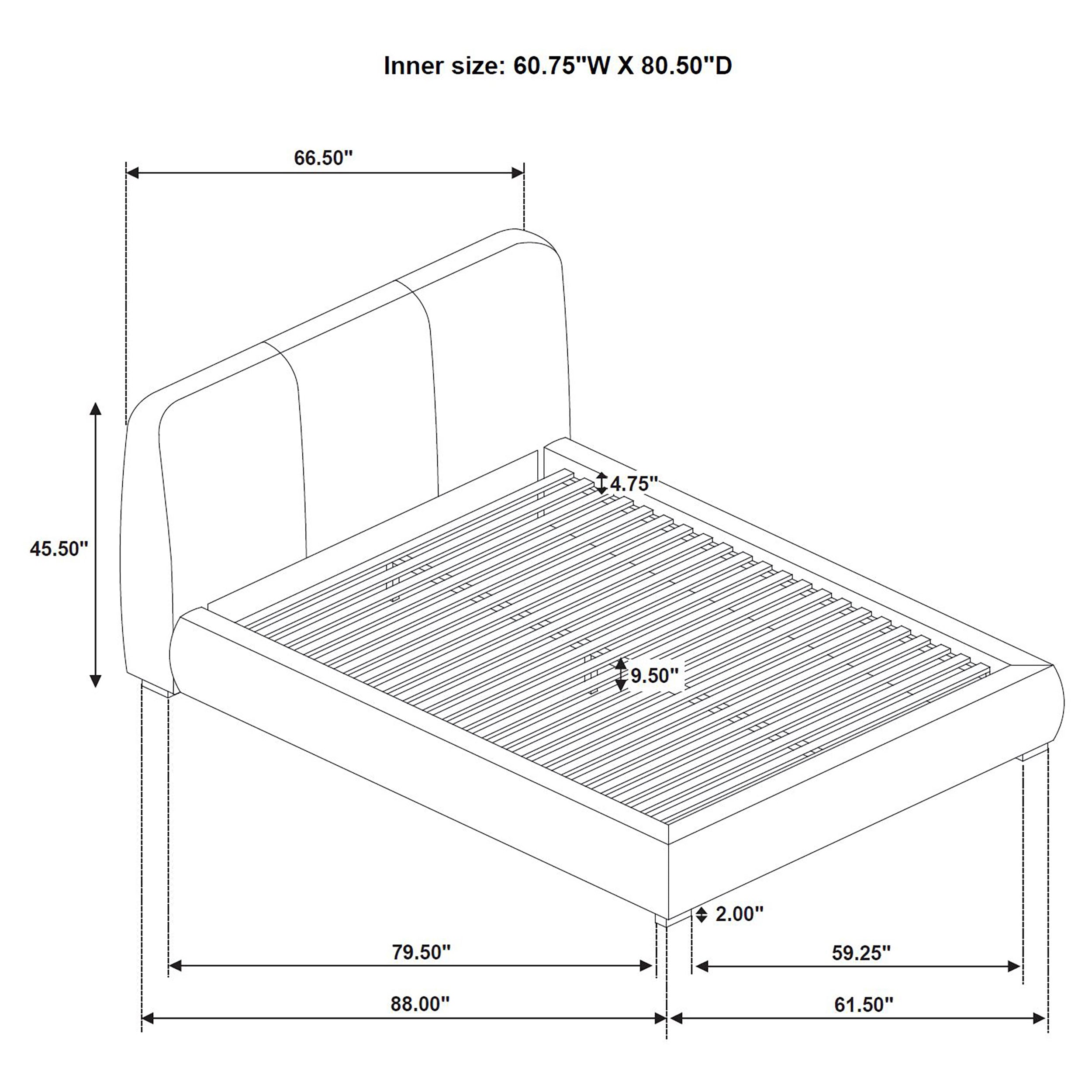 Mokena Panel Platform Bed - Ideal Furniture (Fresno,CA)