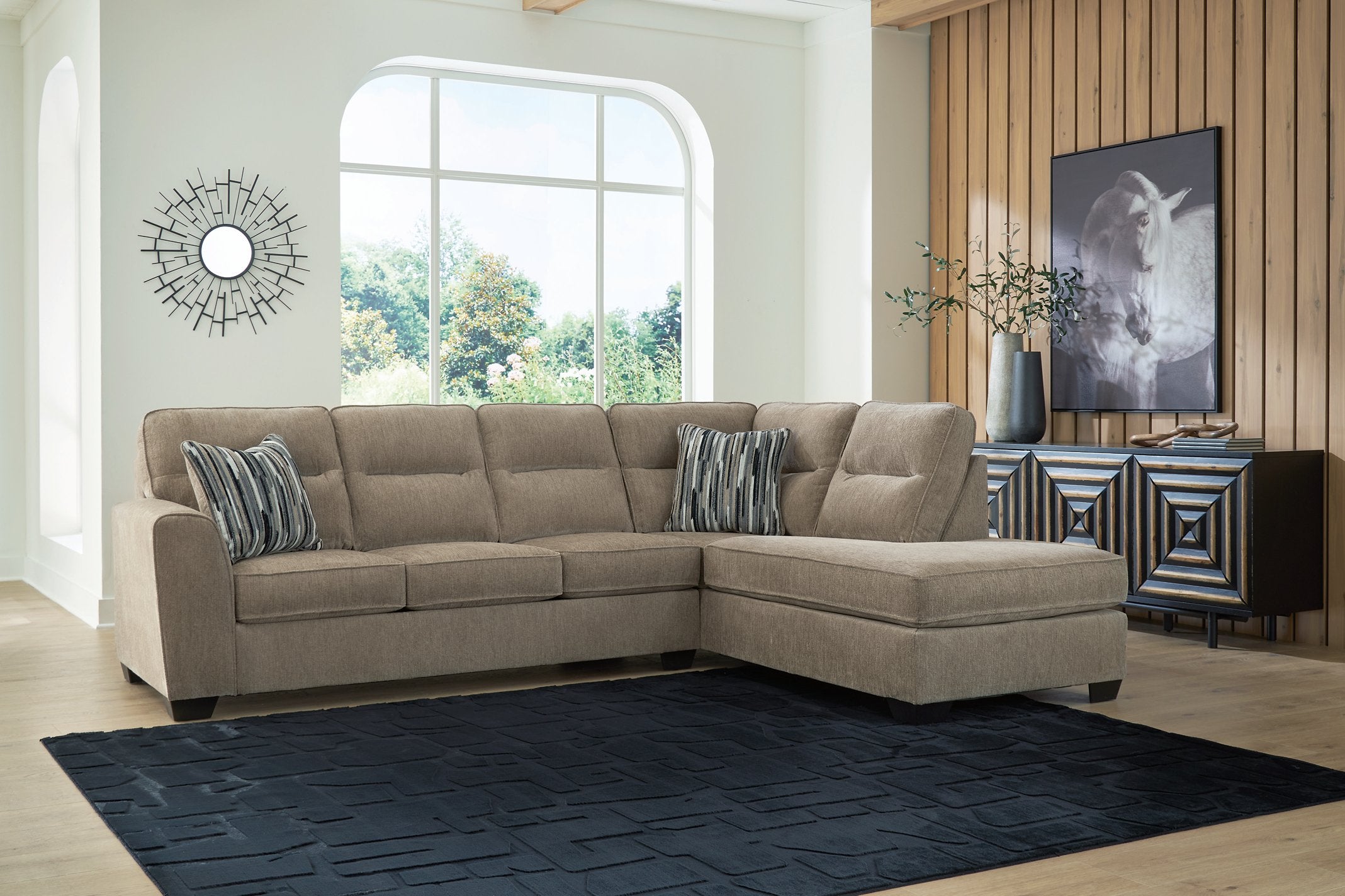 Olten Sectional with Chaise - Ideal Furniture (Fresno,CA)