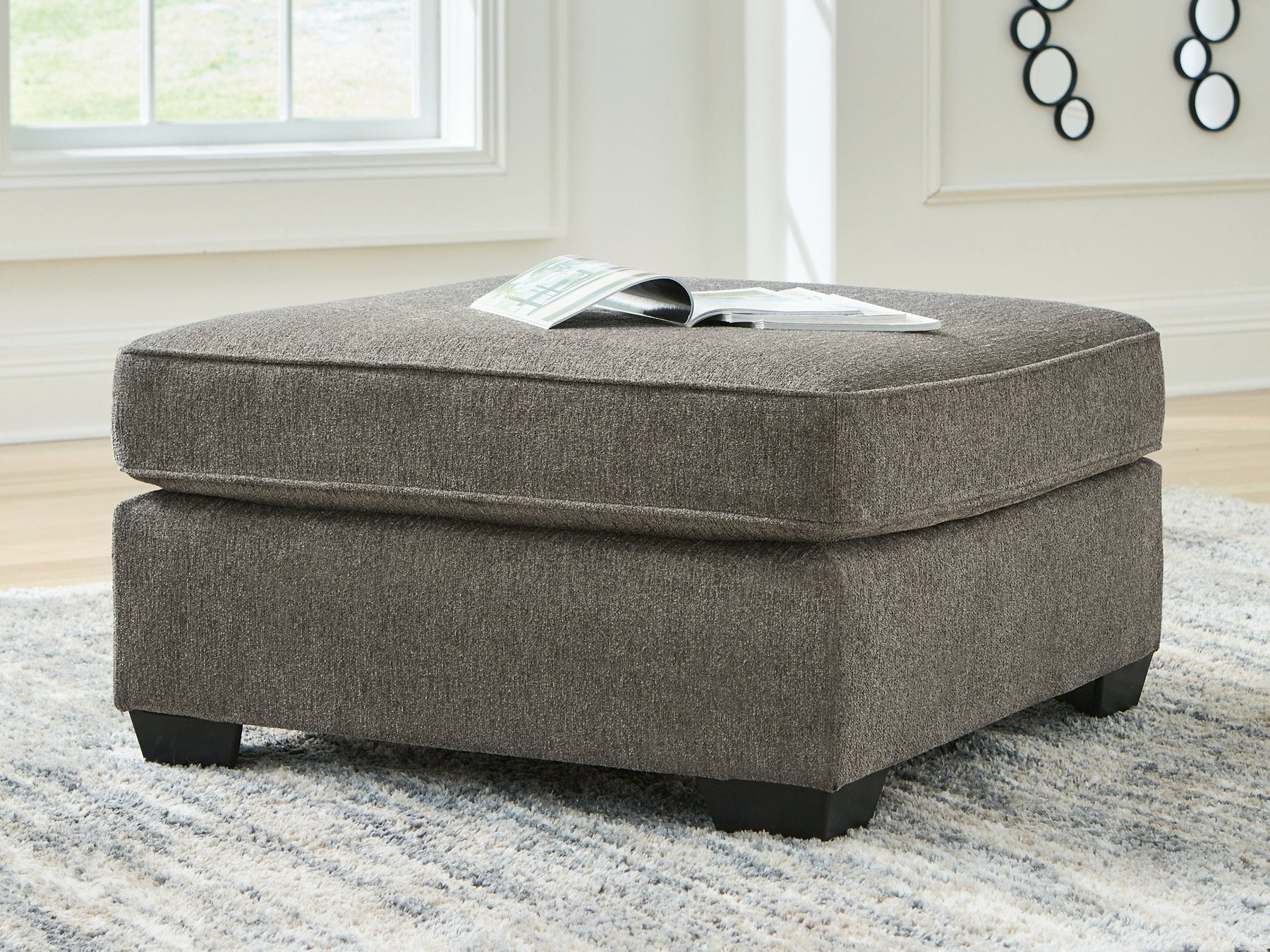 Olten Oversized Accent Ottoman - Ideal Furniture (Fresno,CA)