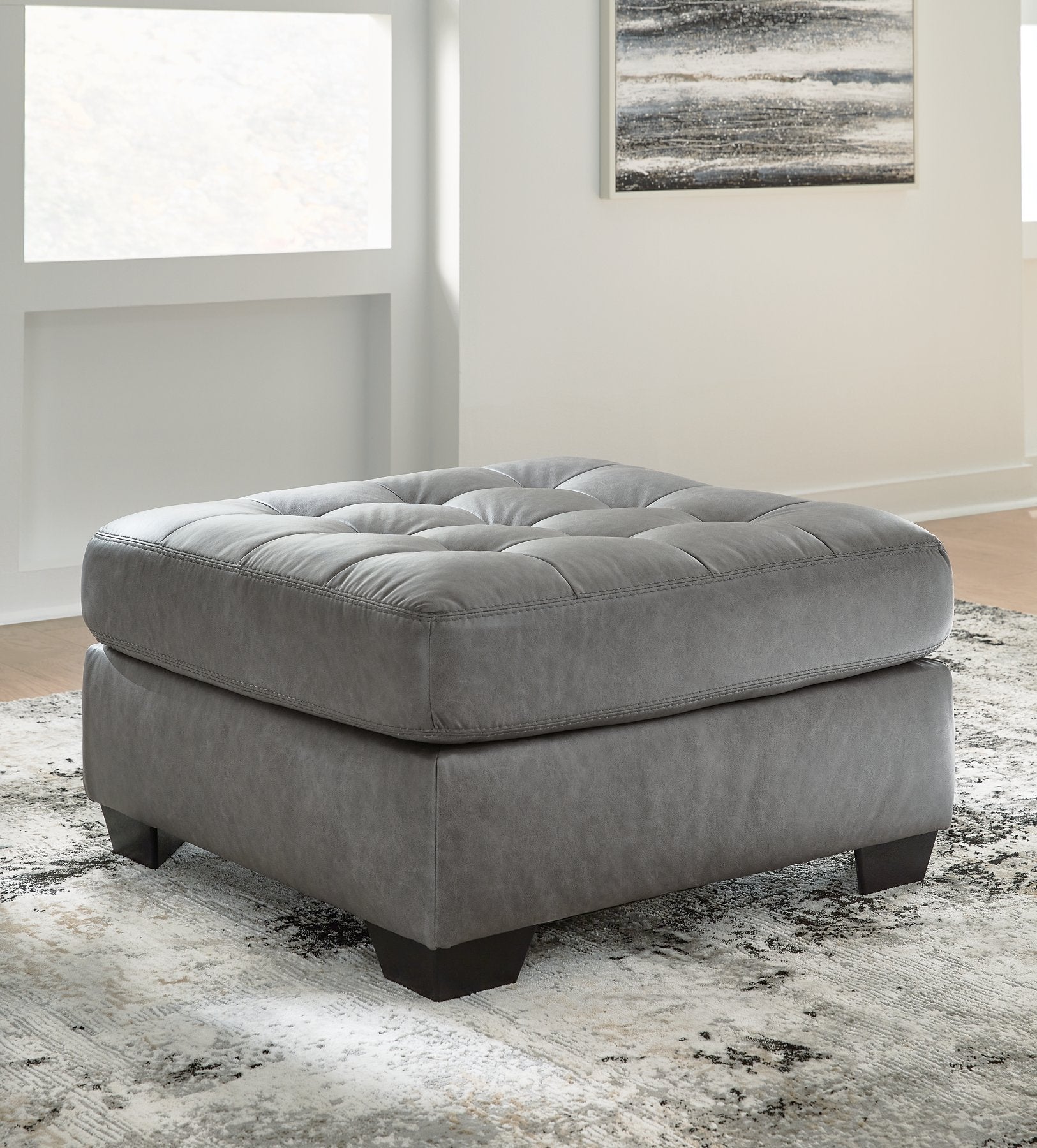 Clairette Court Oversized Accent Ottoman - Ideal Furniture (Fresno,CA)