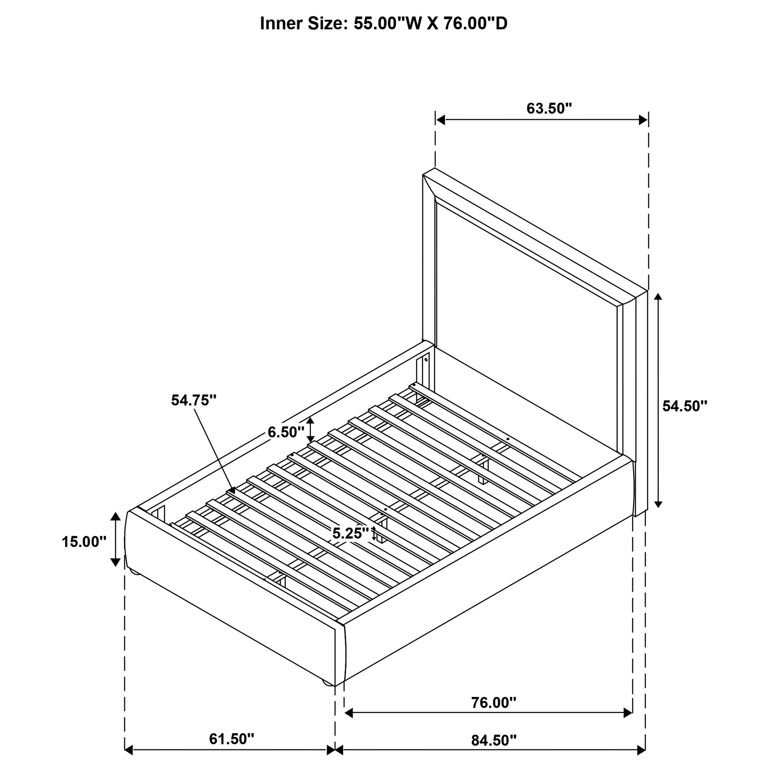 Lawson Panel Platform Bed - Ideal Furniture (Fresno,CA)