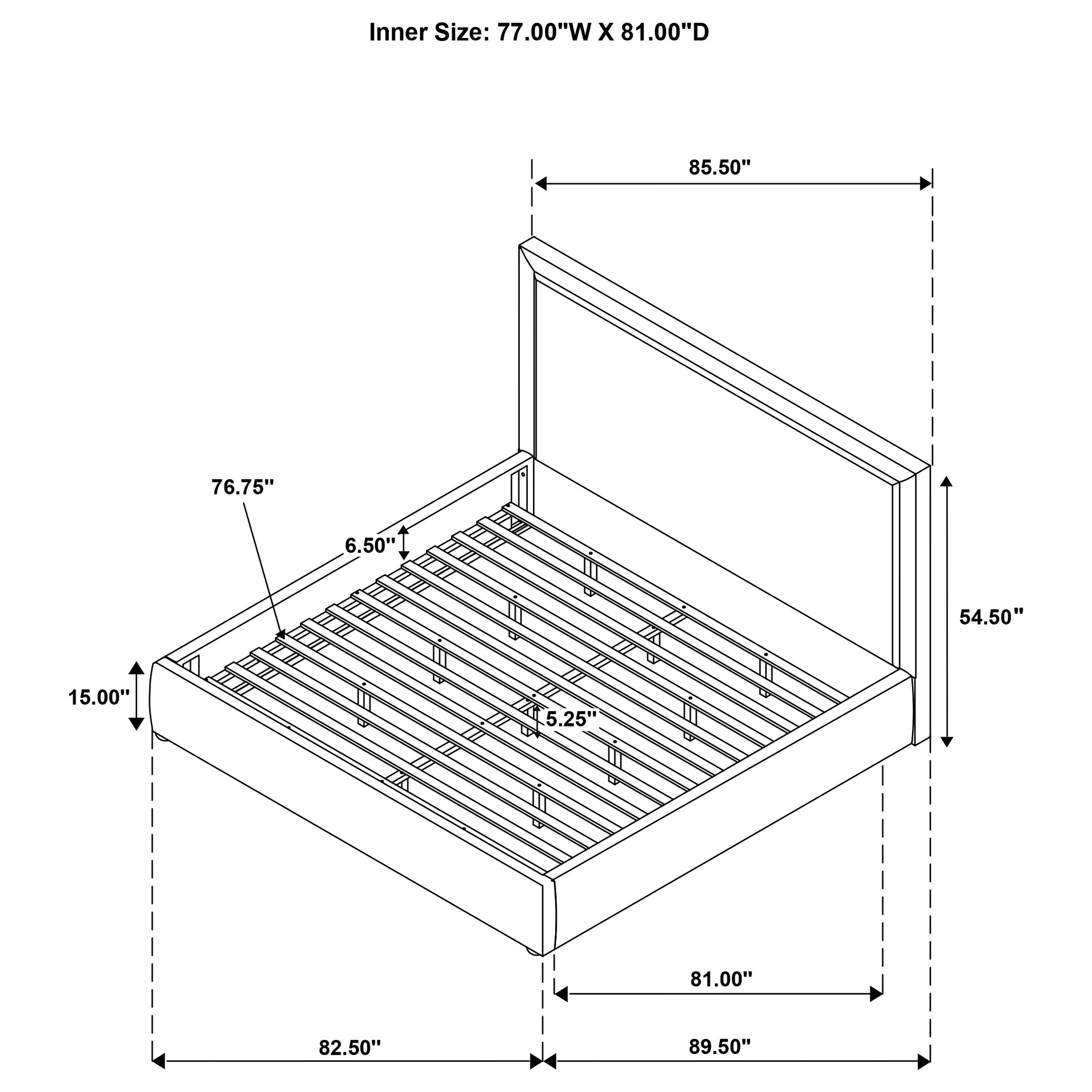 Lawson Panel Platform Bed - Ideal Furniture (Fresno,CA)