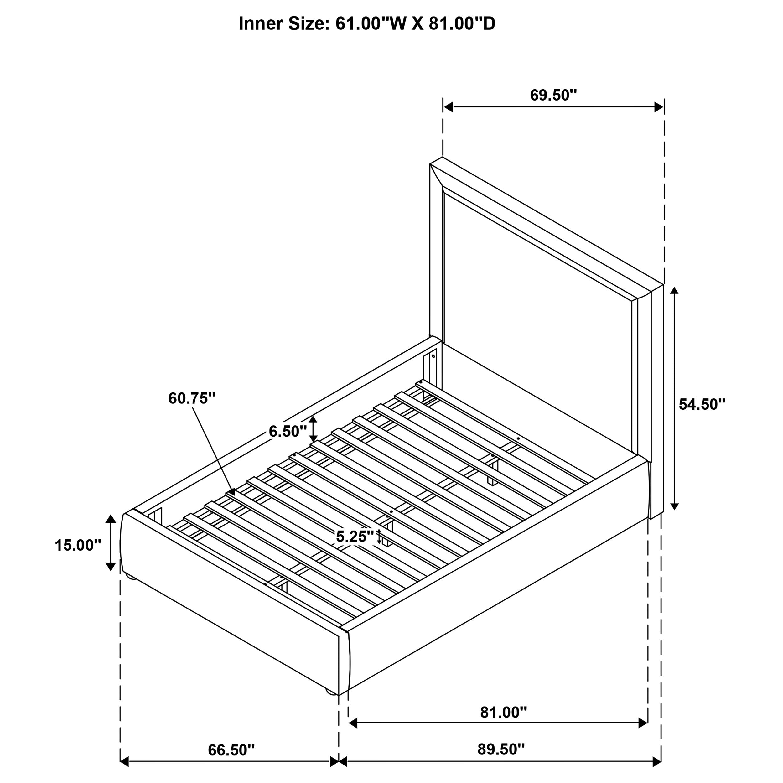 Lawson Panel Platform Bed - Ideal Furniture (Fresno,CA)
