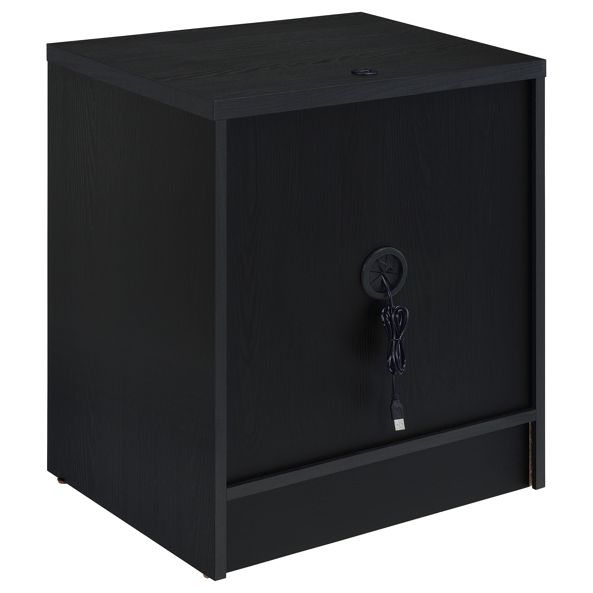 Westpark Nightstand with LED Lighting - Ideal Furniture (Fresno,CA)