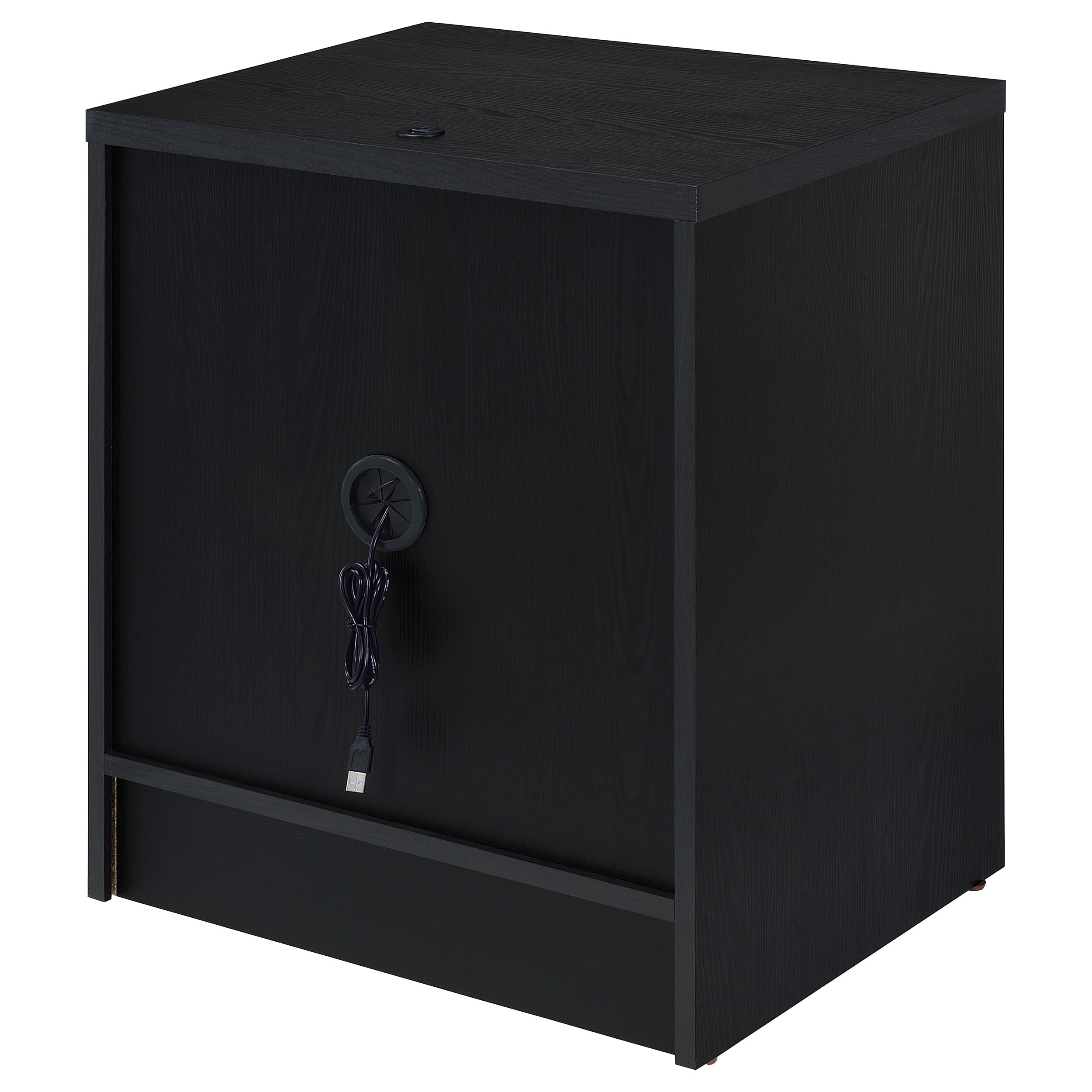 Westpark Nightstand with LED Lighting - Ideal Furniture (Fresno,CA)
