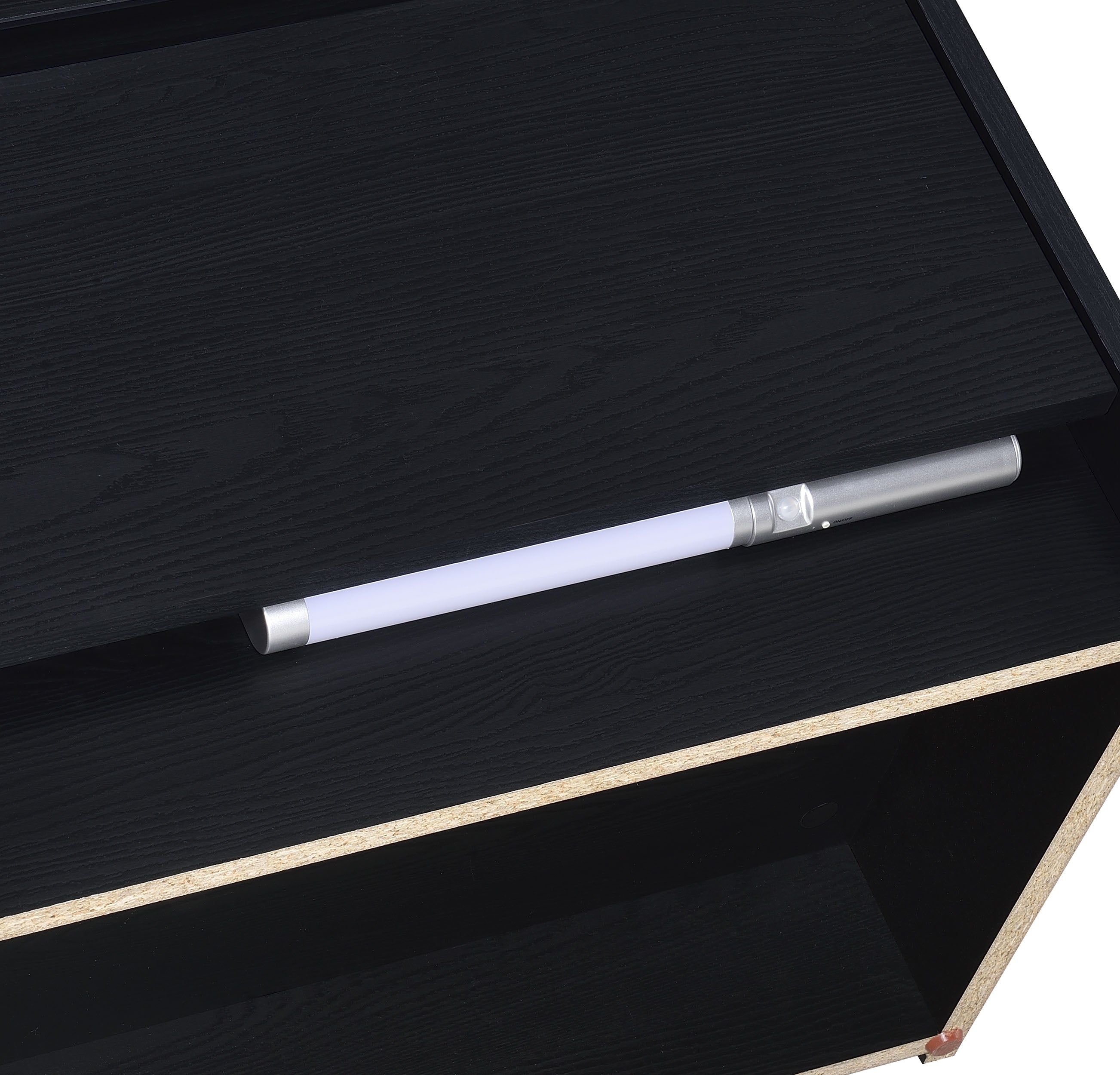Westpark Nightstand with LED Lighting - Ideal Furniture (Fresno,CA)