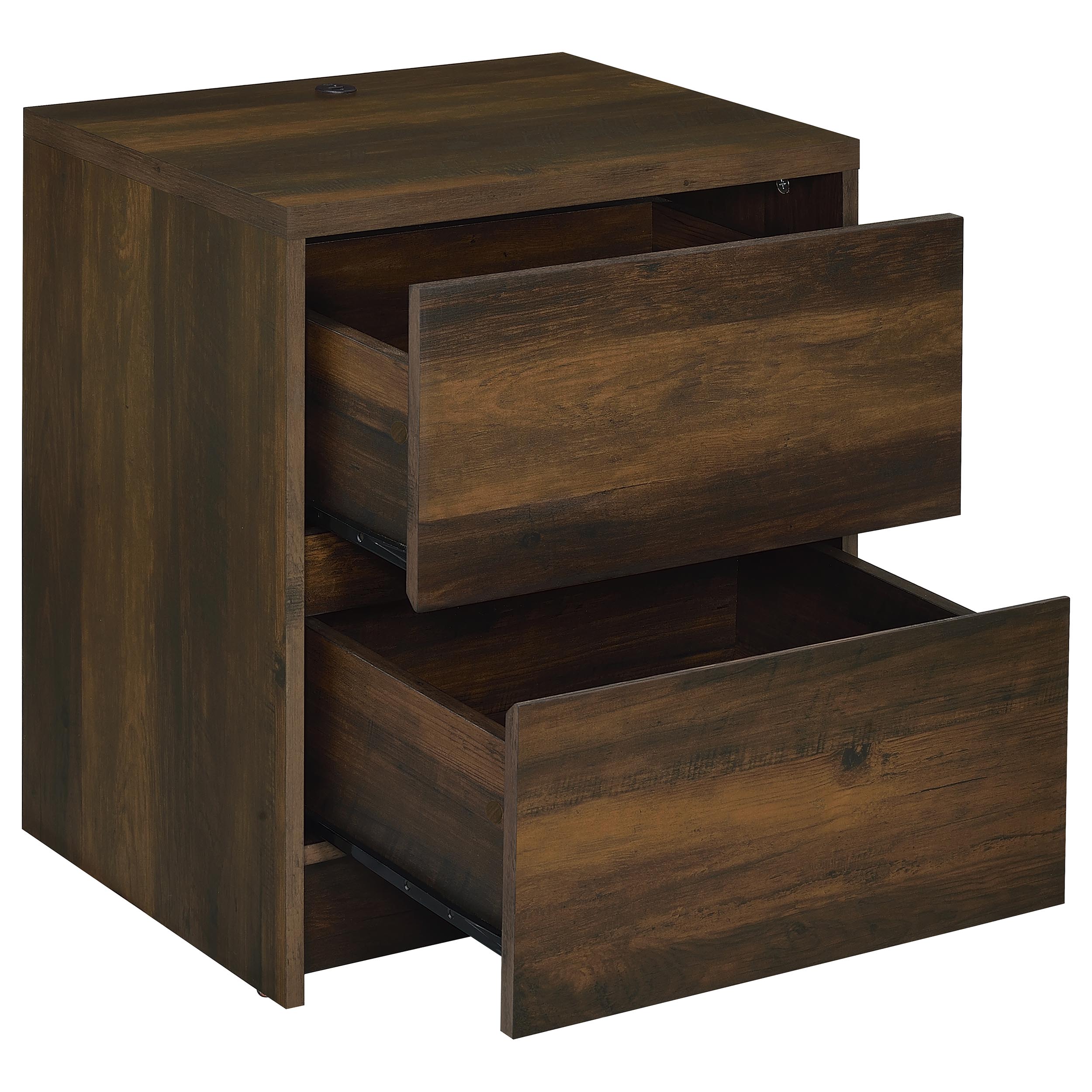 Westpark Nightstand with LED Lighting - Ideal Furniture (Fresno,CA)