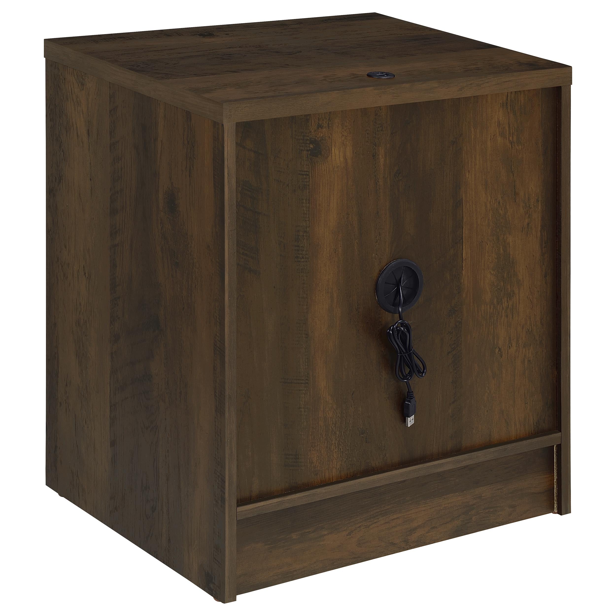 Westpark Nightstand with LED Lighting - Ideal Furniture (Fresno,CA)