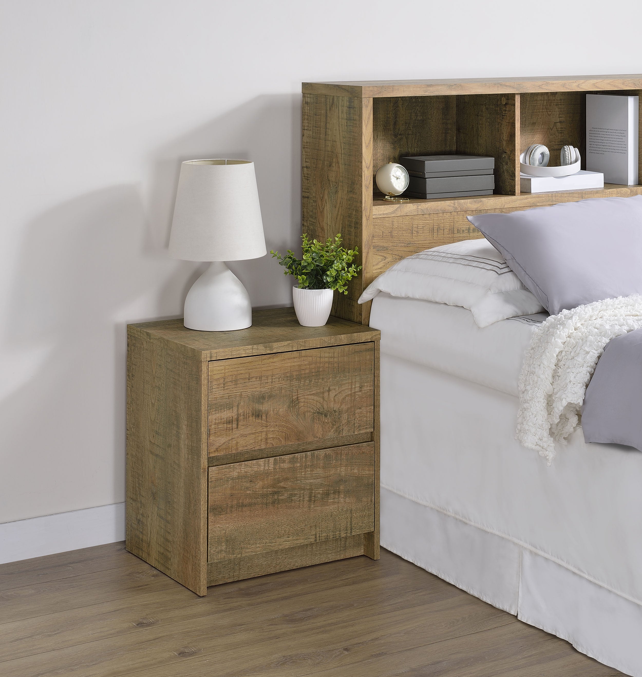 Westpark Nightstand with LED Lighting - Ideal Furniture (Fresno,CA)