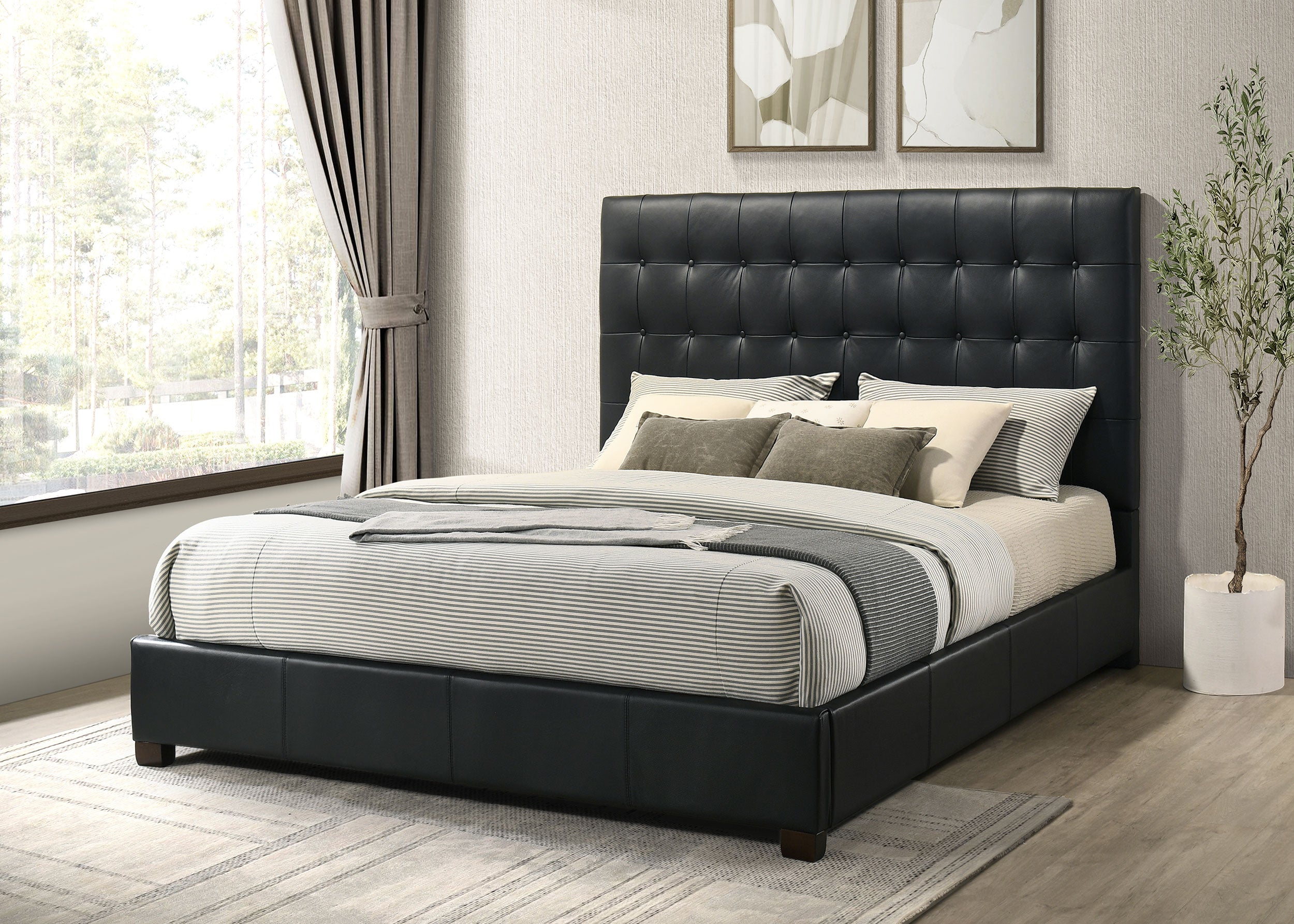 Medley Panel Platform Bed - Ideal Furniture (Fresno,CA)