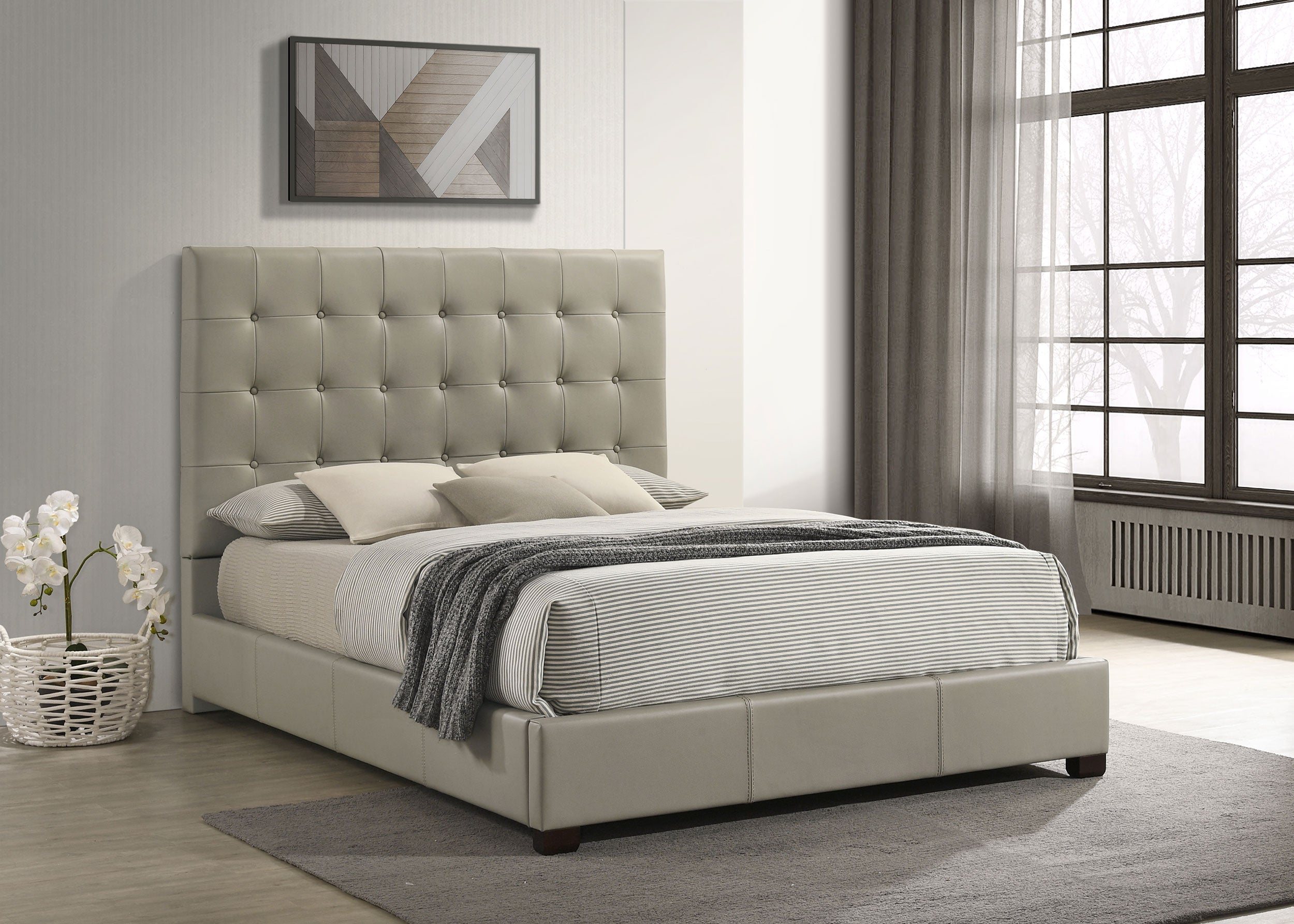 Medley Panel Platform Bed - Ideal Furniture (Fresno,CA)
