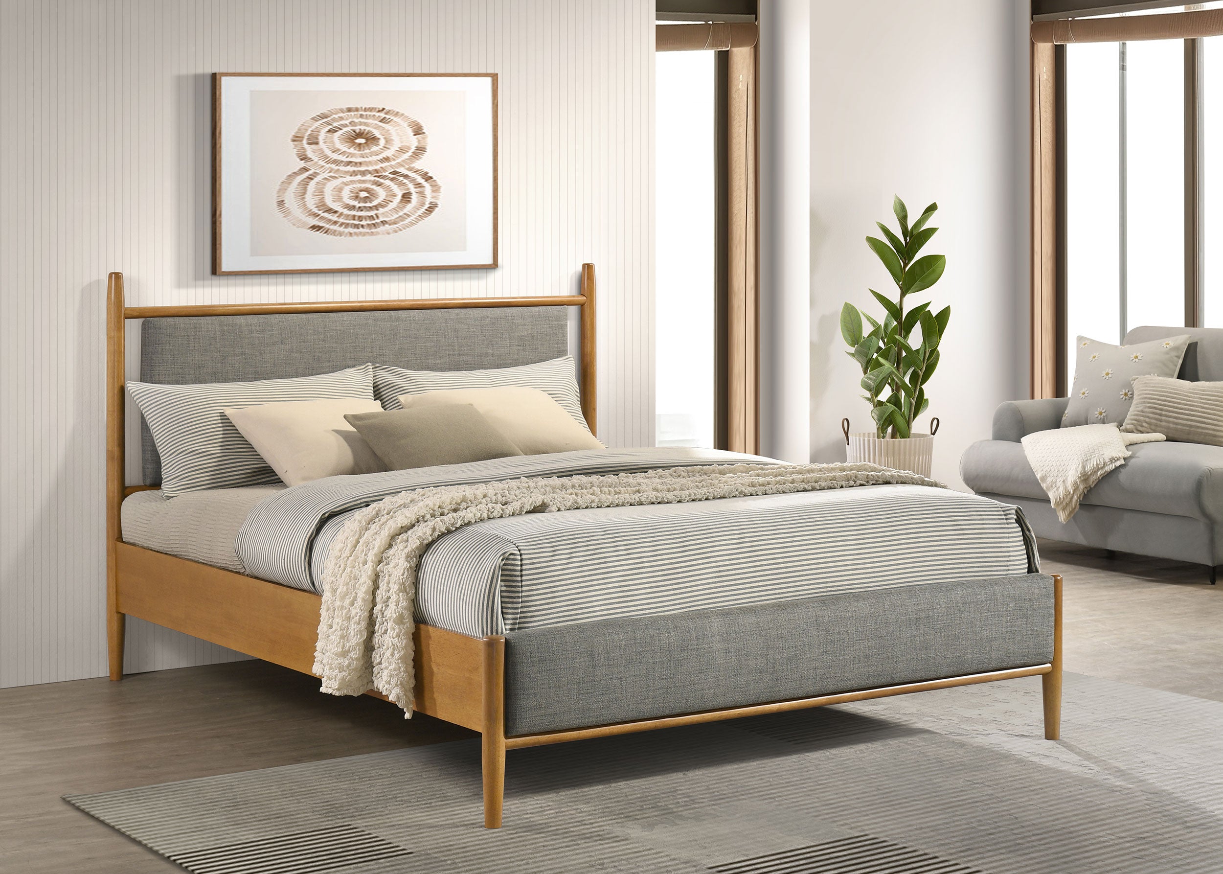 Mason Panel Platform Bed - Ideal Furniture (Fresno,CA)