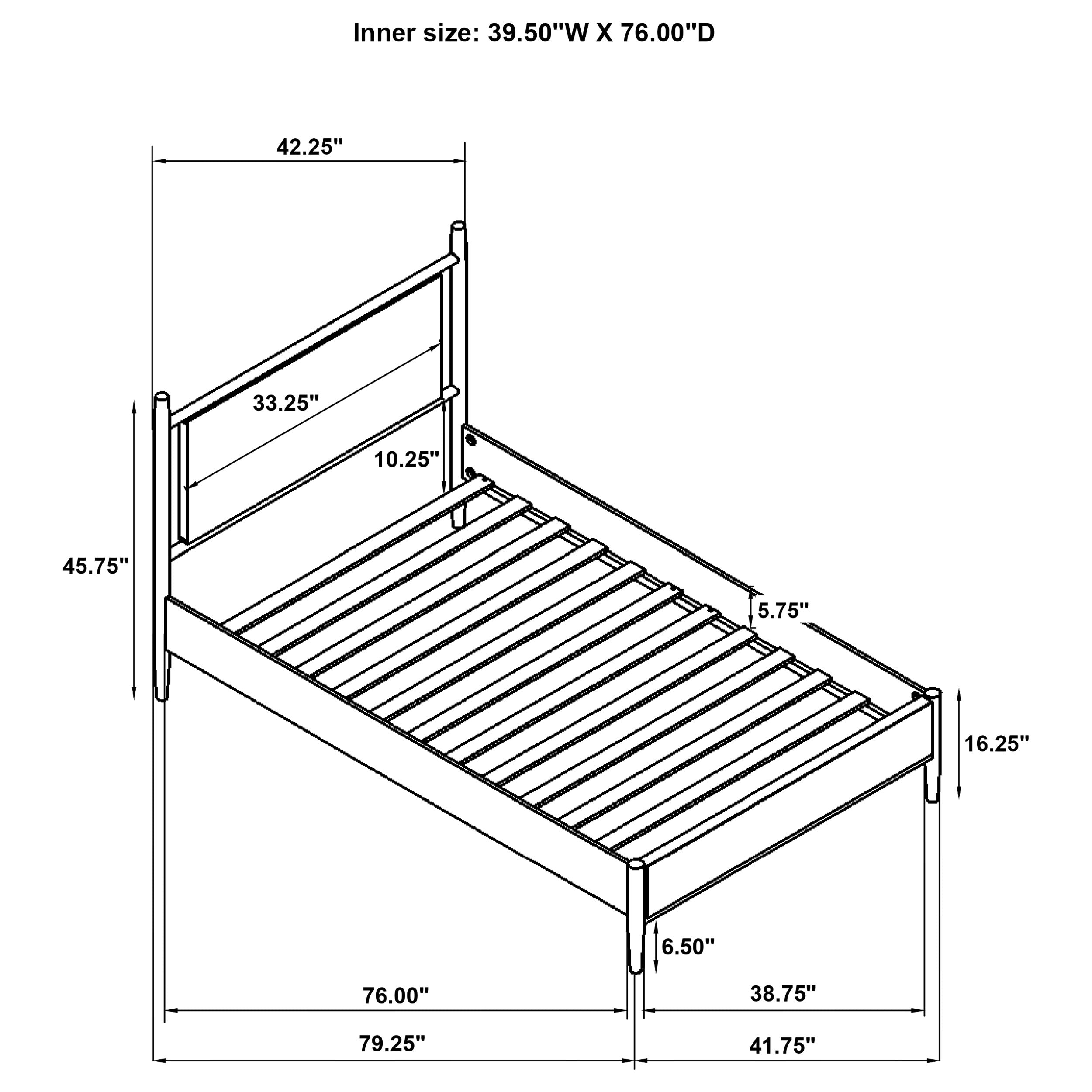 Mason Panel Platform Bed - Ideal Furniture (Fresno,CA)