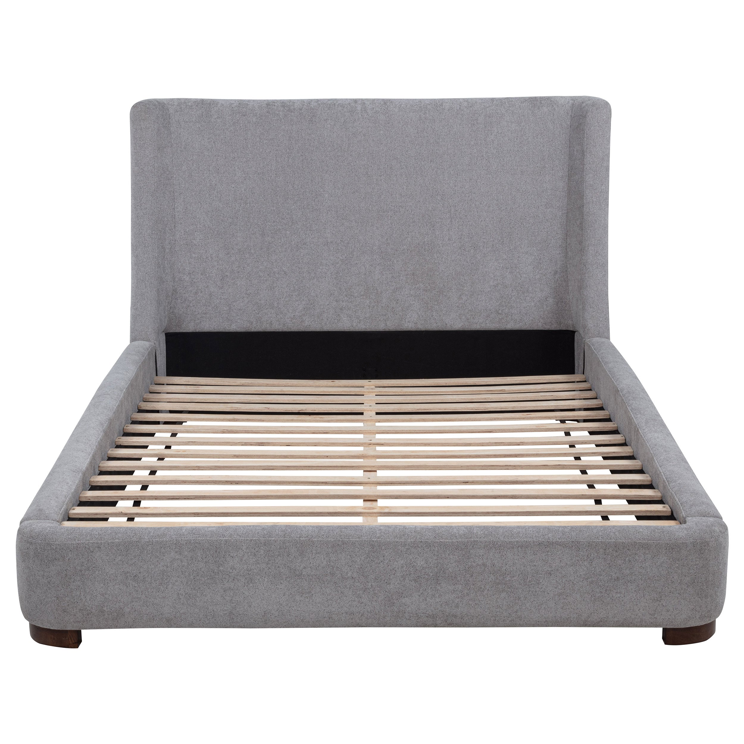 Rennes Wingback Platform Bed - Ideal Furniture (Fresno,CA)