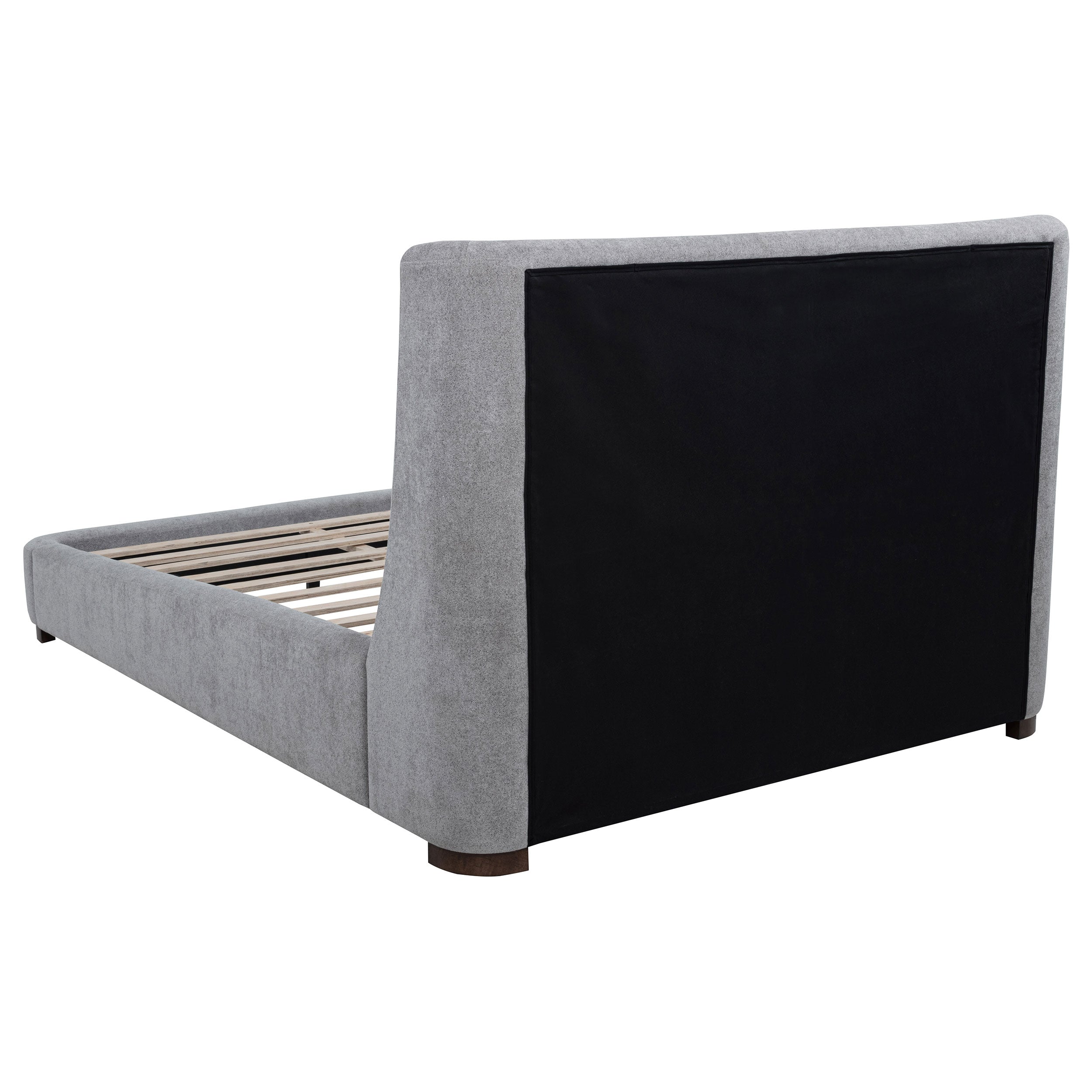 Rennes Wingback Platform Bed - Ideal Furniture (Fresno,CA)