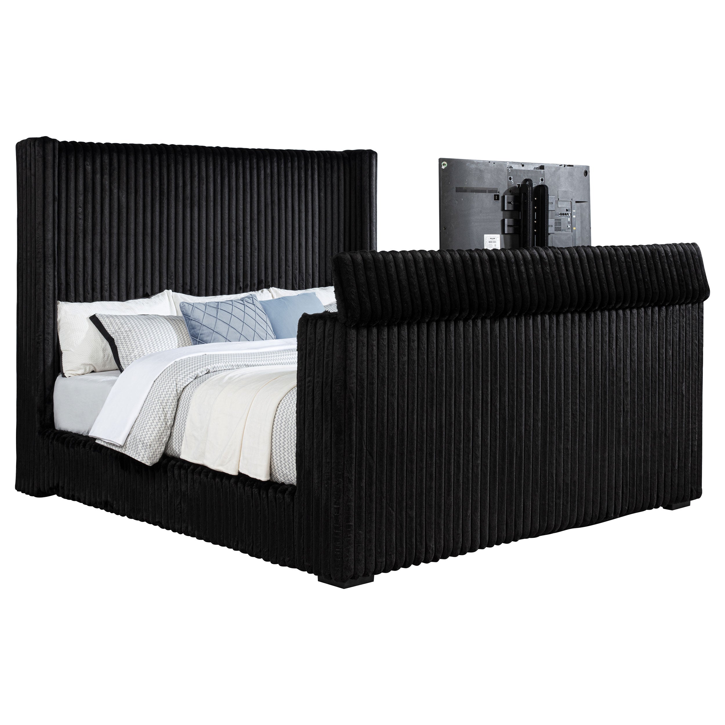 Centergrove Wingback TV Bed - Ideal Furniture (Fresno,CA)
