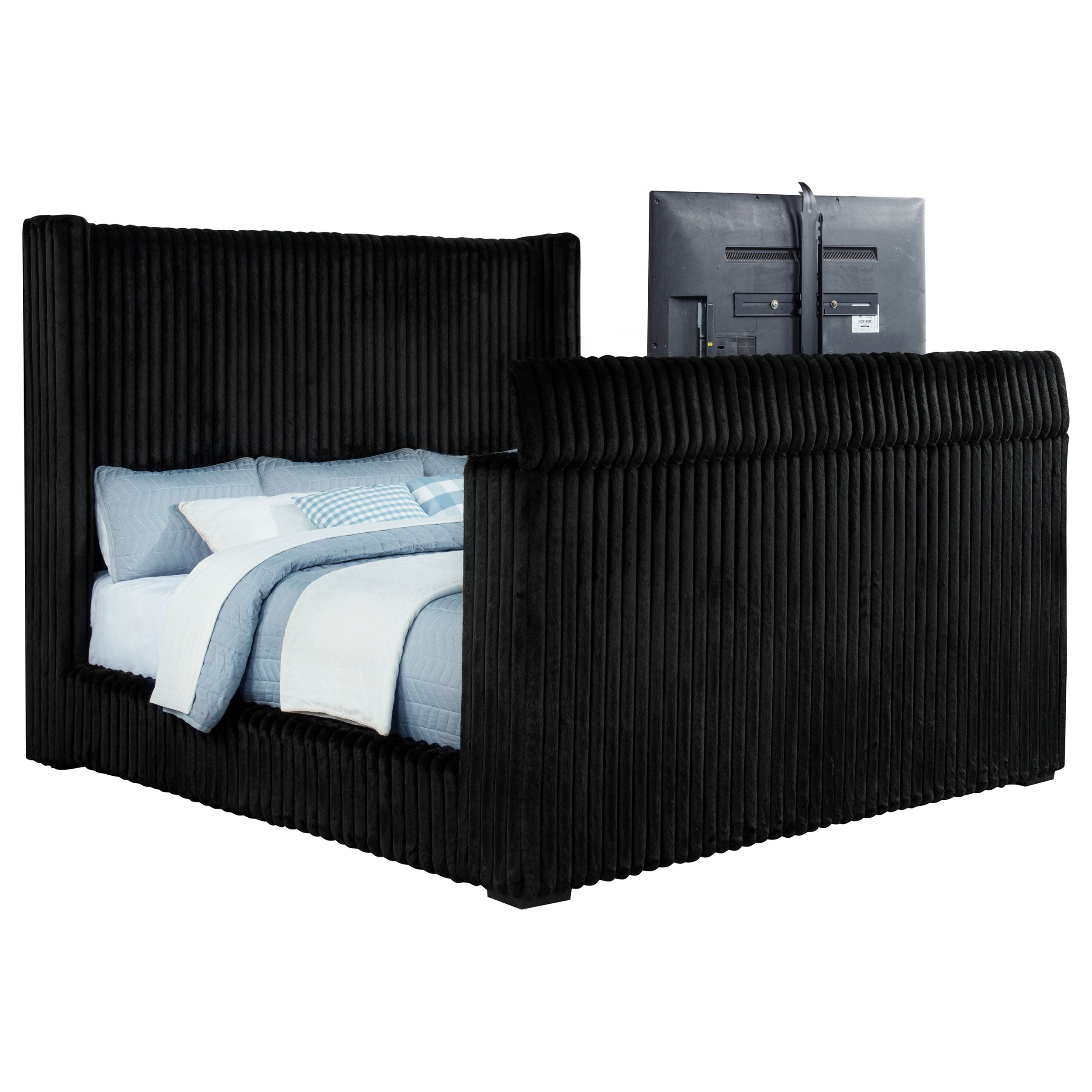 Centergrove Wingback TV Bed - Ideal Furniture (Fresno,CA)
