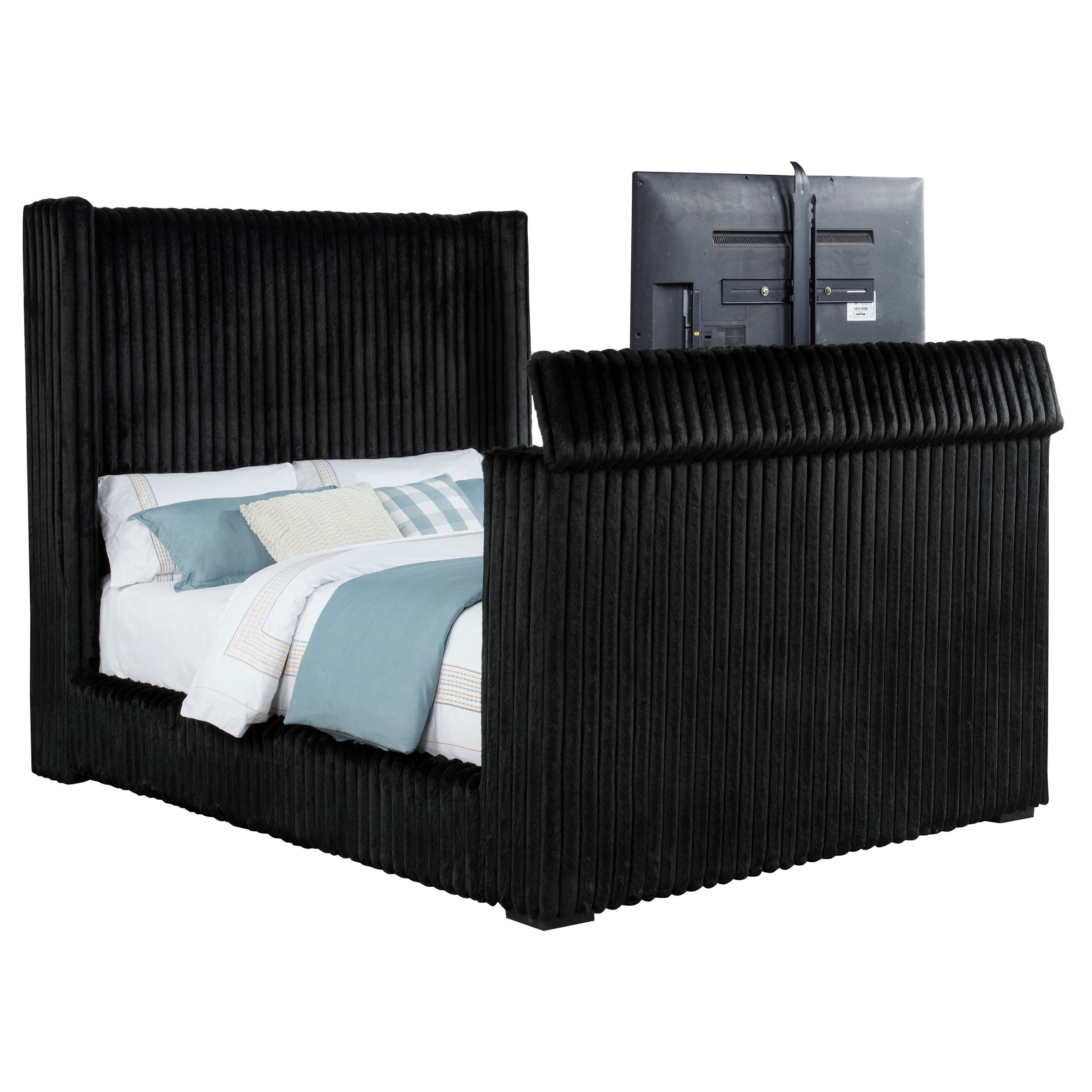 Centergrove Wingback TV Bed - Ideal Furniture (Fresno,CA)