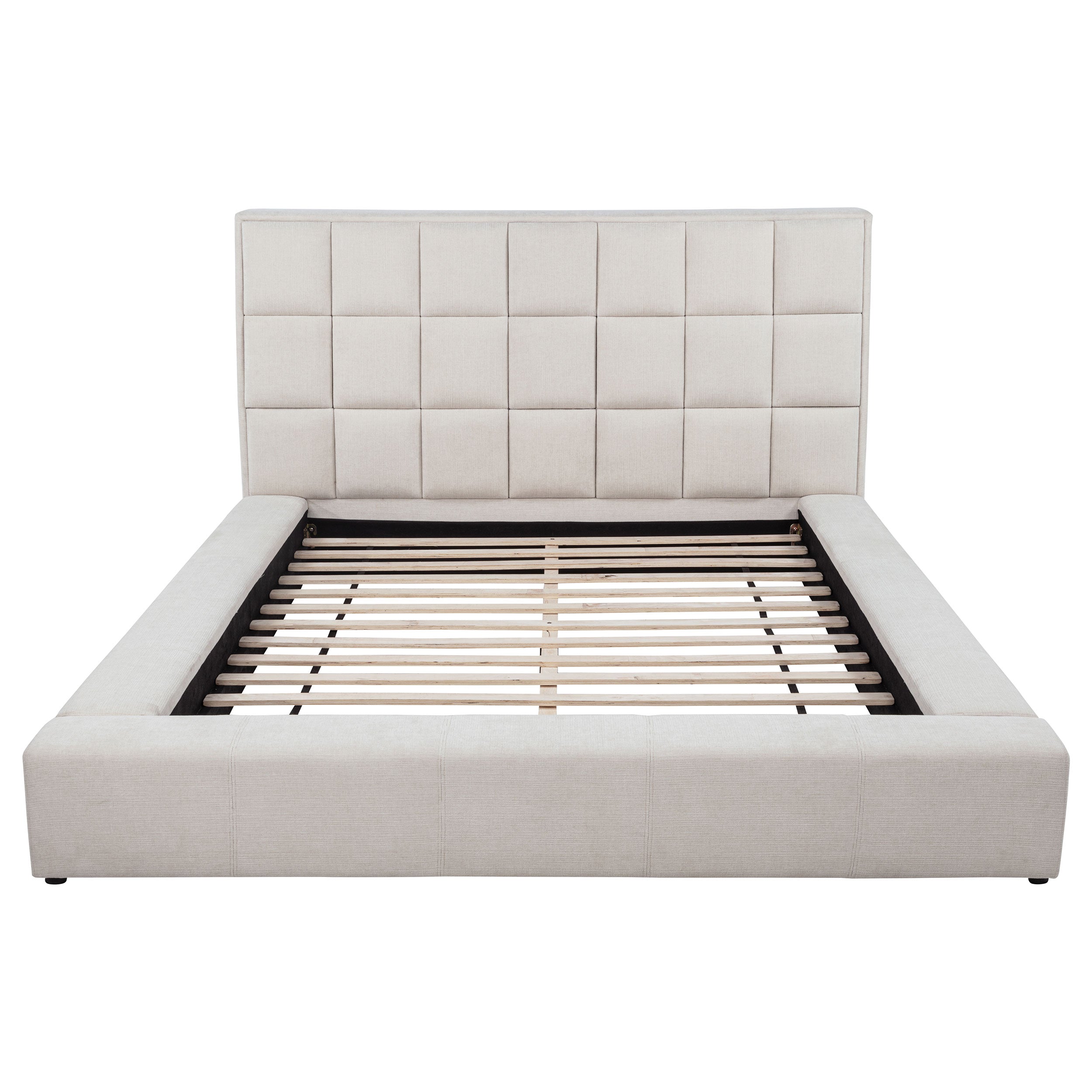 Dreux Panel Platform Bed - Ideal Furniture (Fresno,CA)