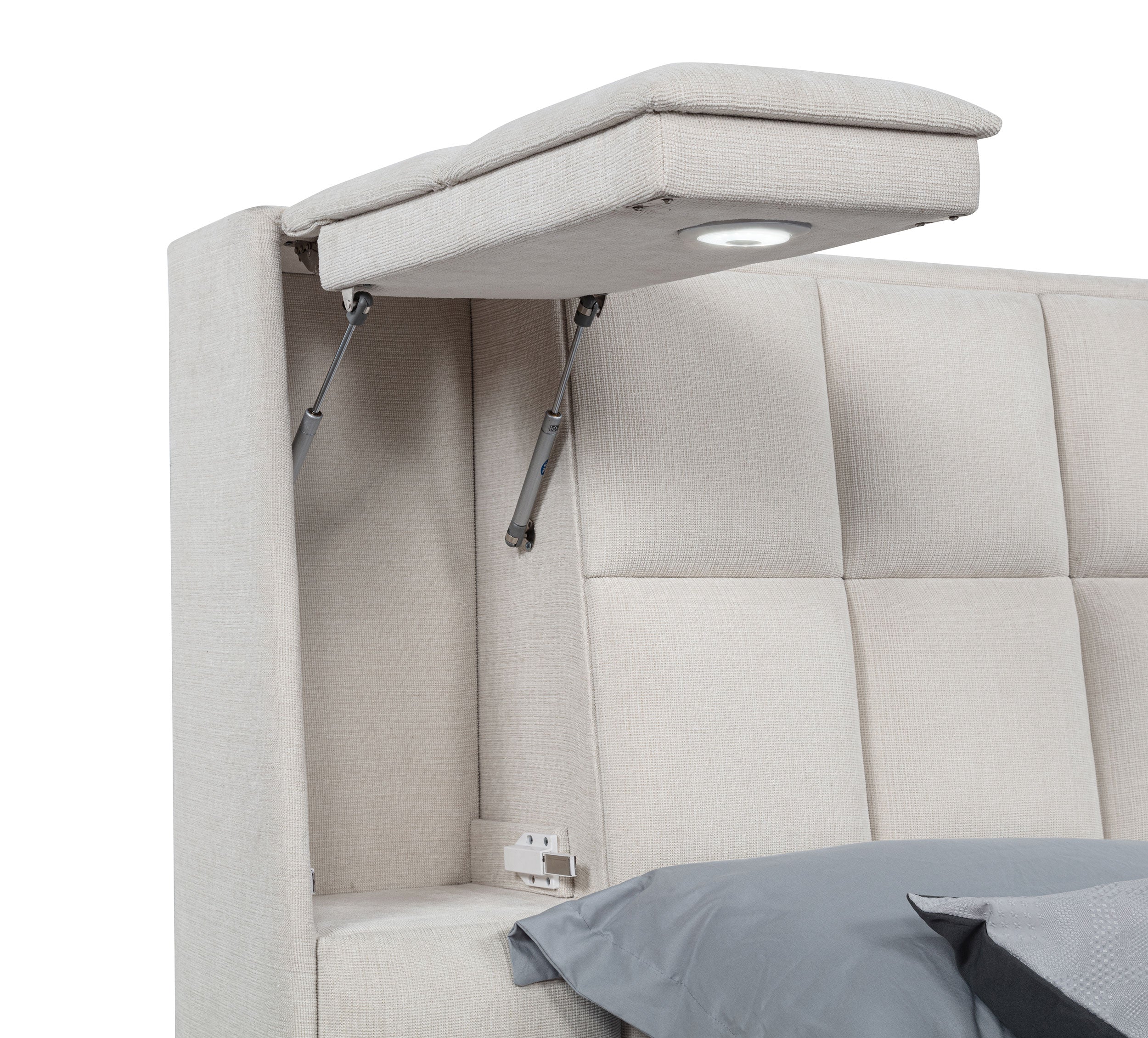 Dreux Panel Platform Bed - Ideal Furniture (Fresno,CA)