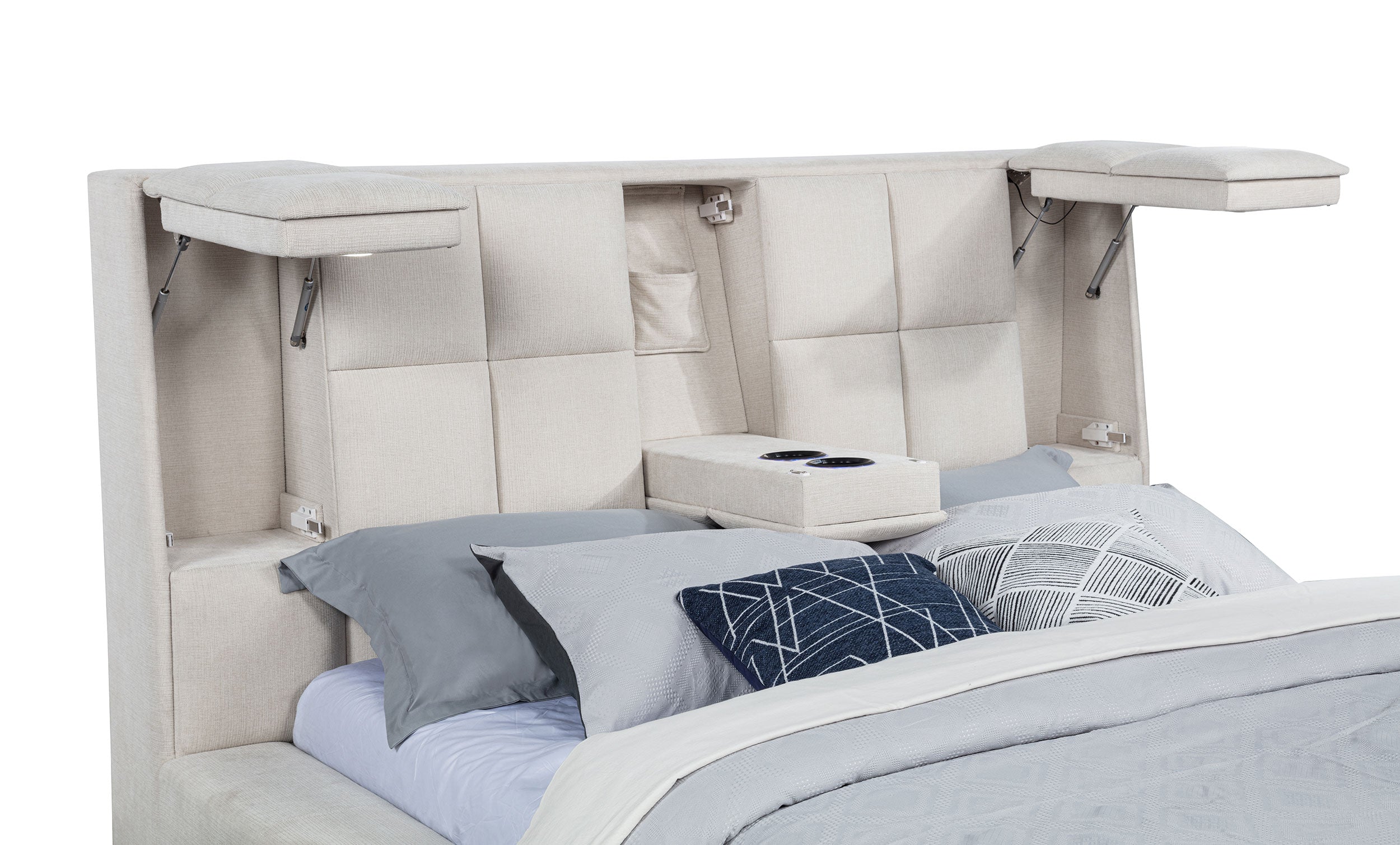 Dreux Panel Platform Bed - Ideal Furniture (Fresno,CA)