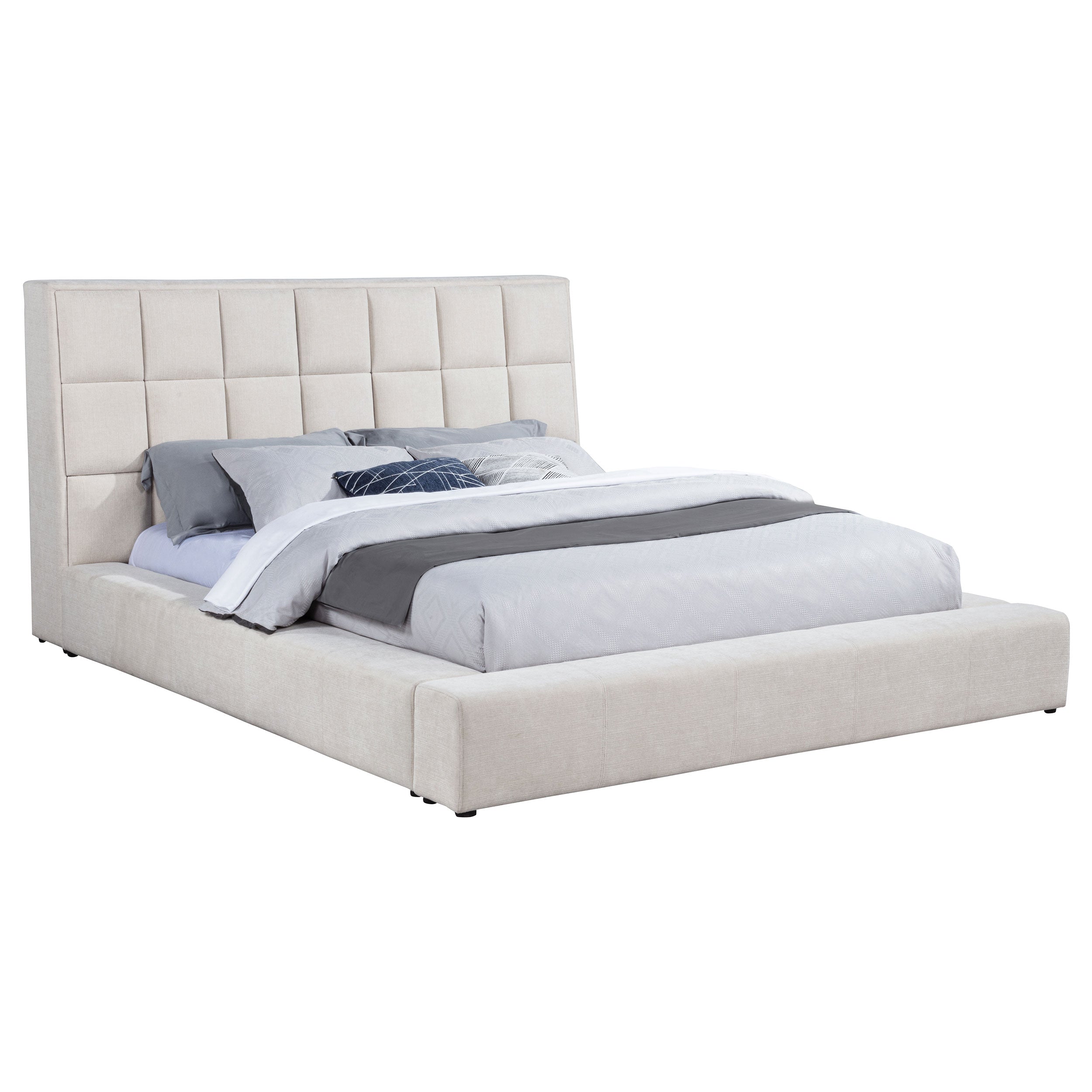 Dreux Panel Platform Bed - Ideal Furniture (Fresno,CA)