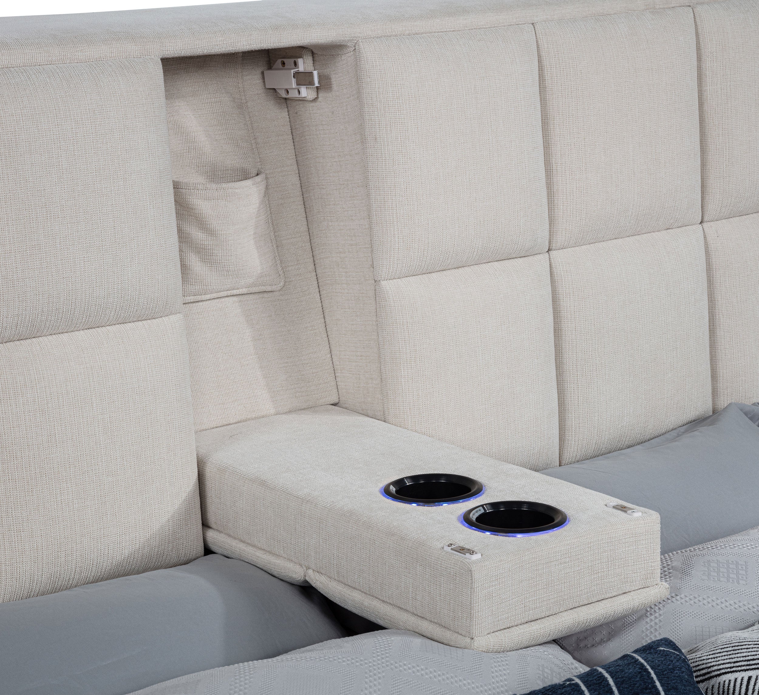 Dreux Panel Platform Bed - Ideal Furniture (Fresno,CA)