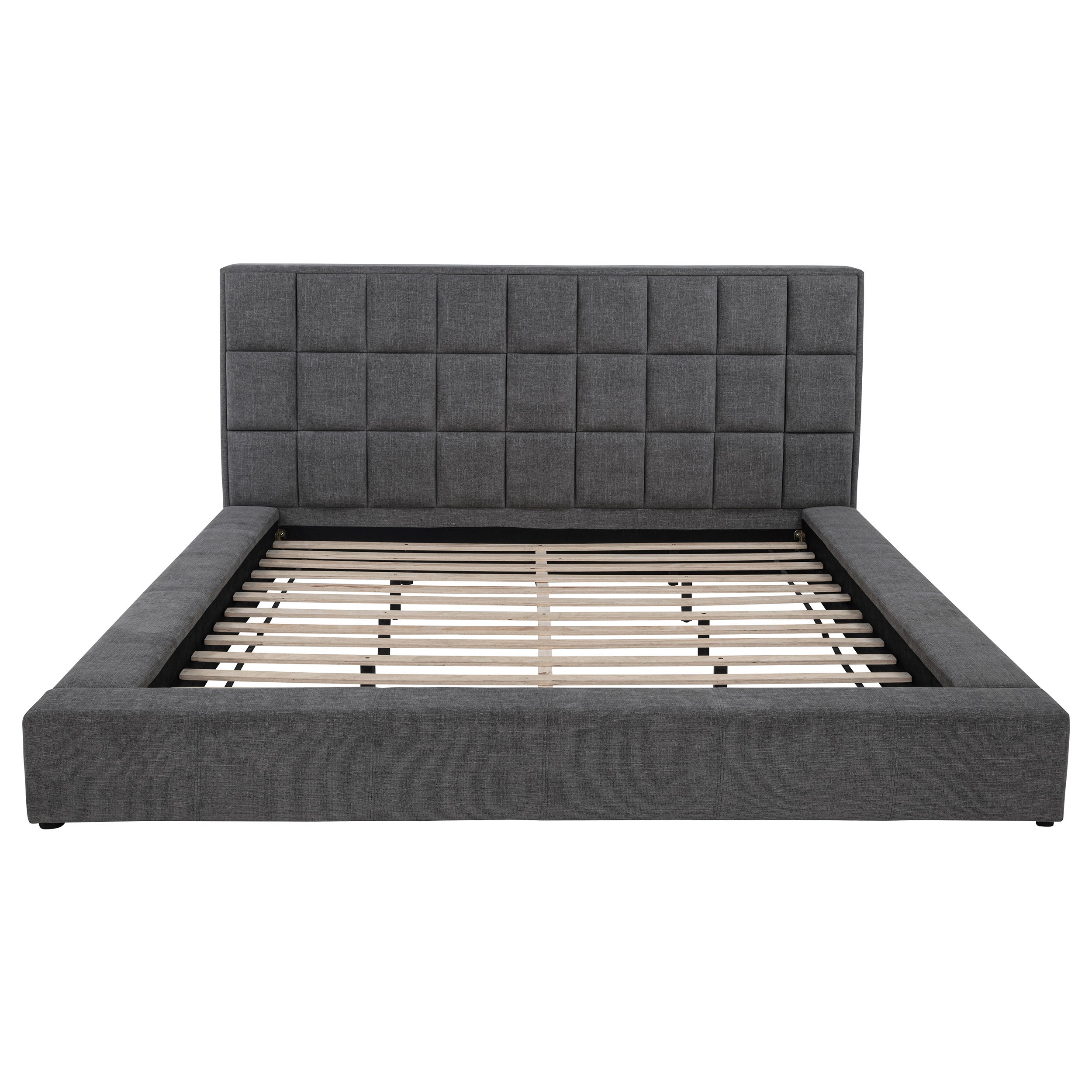 Dreux Panel Platform Bed - Ideal Furniture (Fresno,CA)