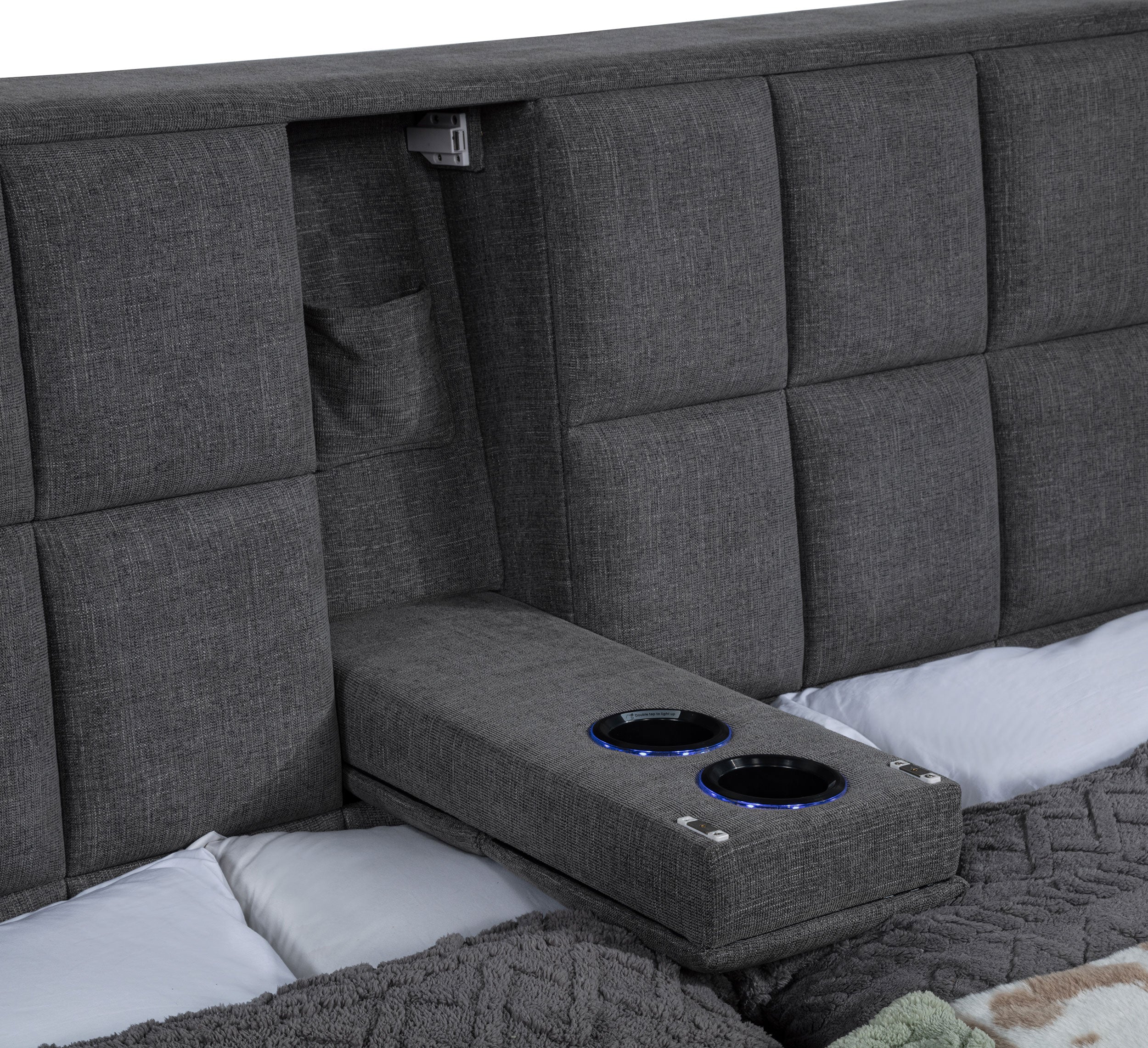 Dreux Panel Platform Bed - Ideal Furniture (Fresno,CA)