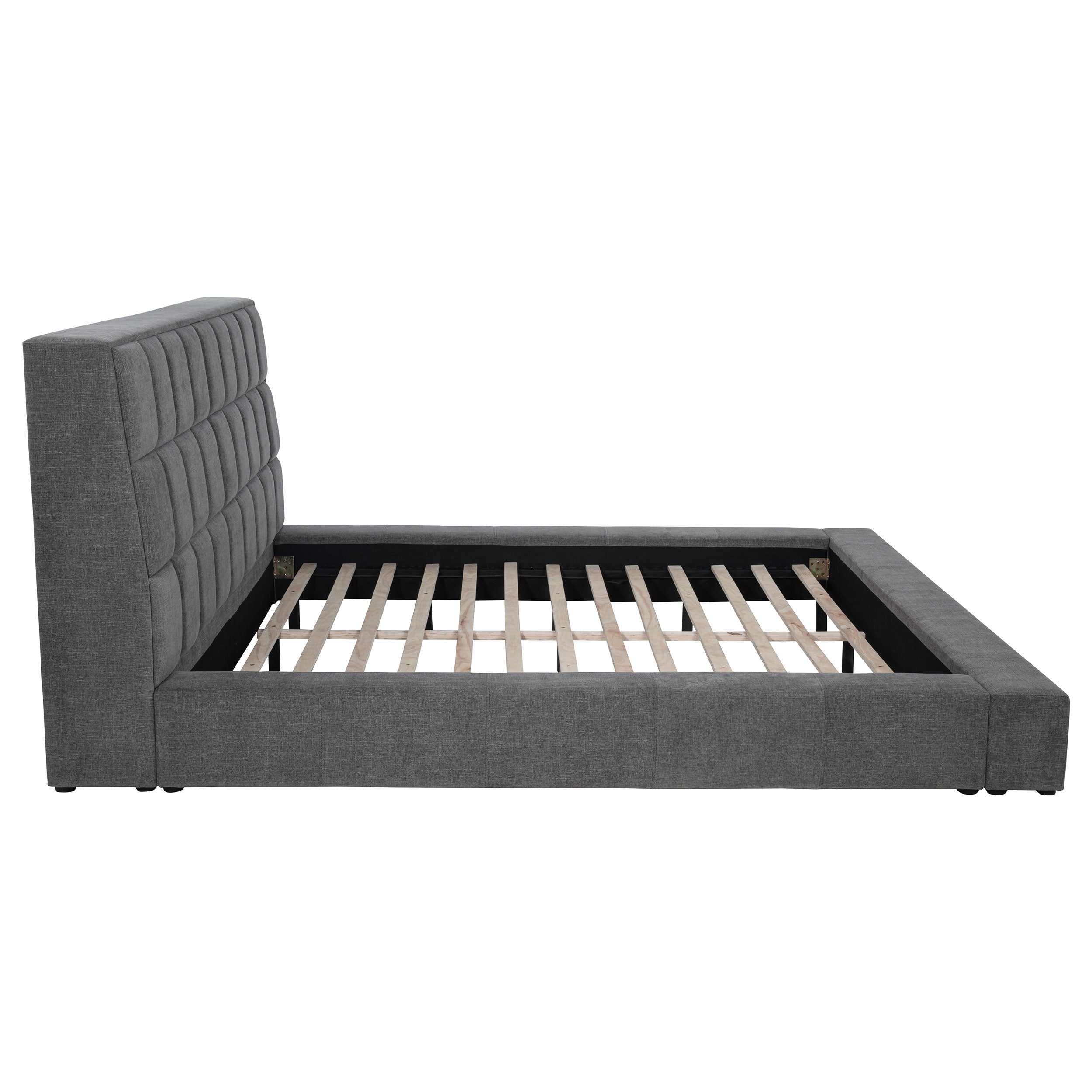 Dreux Panel Platform Bed - Ideal Furniture (Fresno,CA)