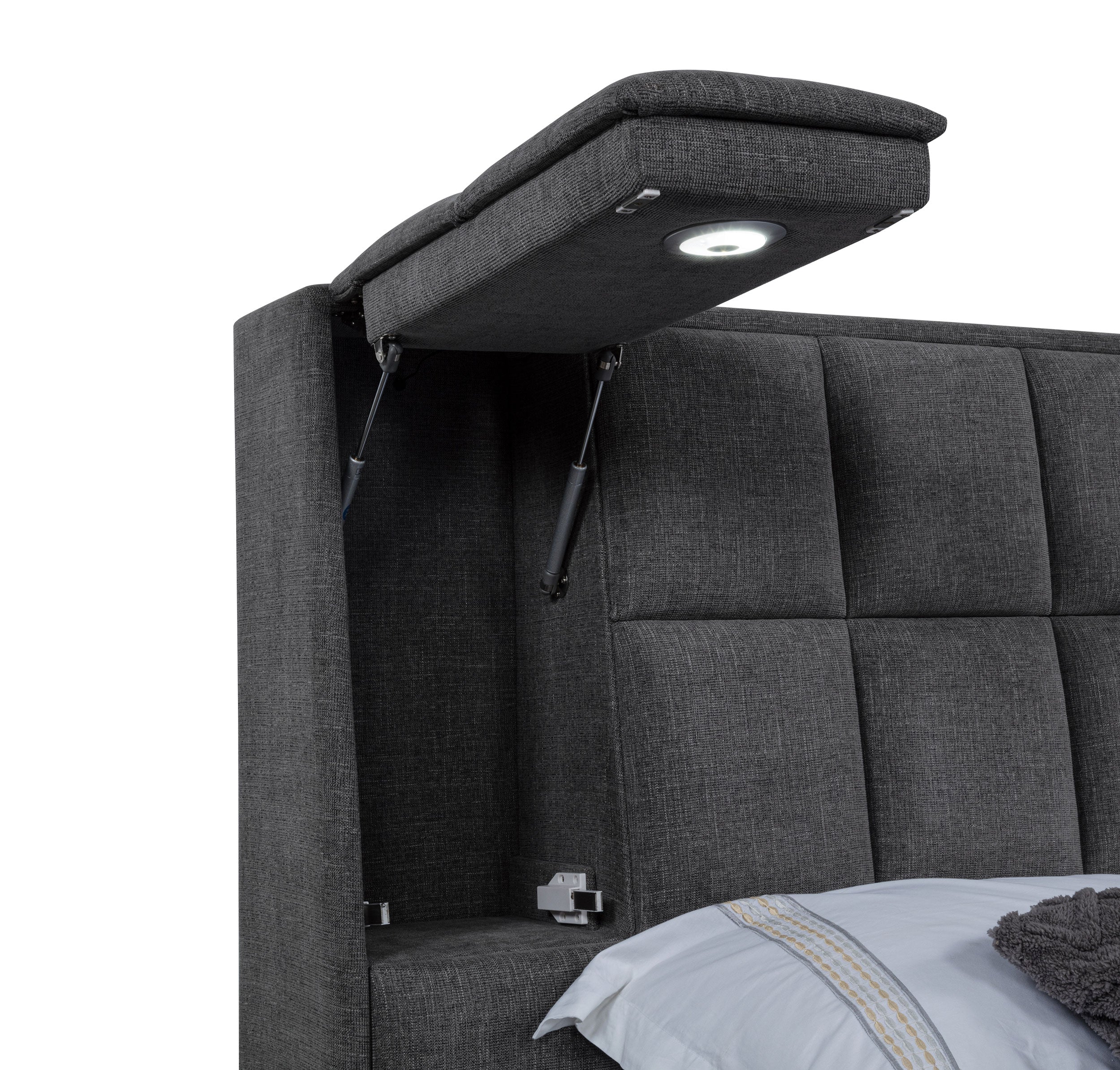 Dreux Panel Platform Bed - Ideal Furniture (Fresno,CA)