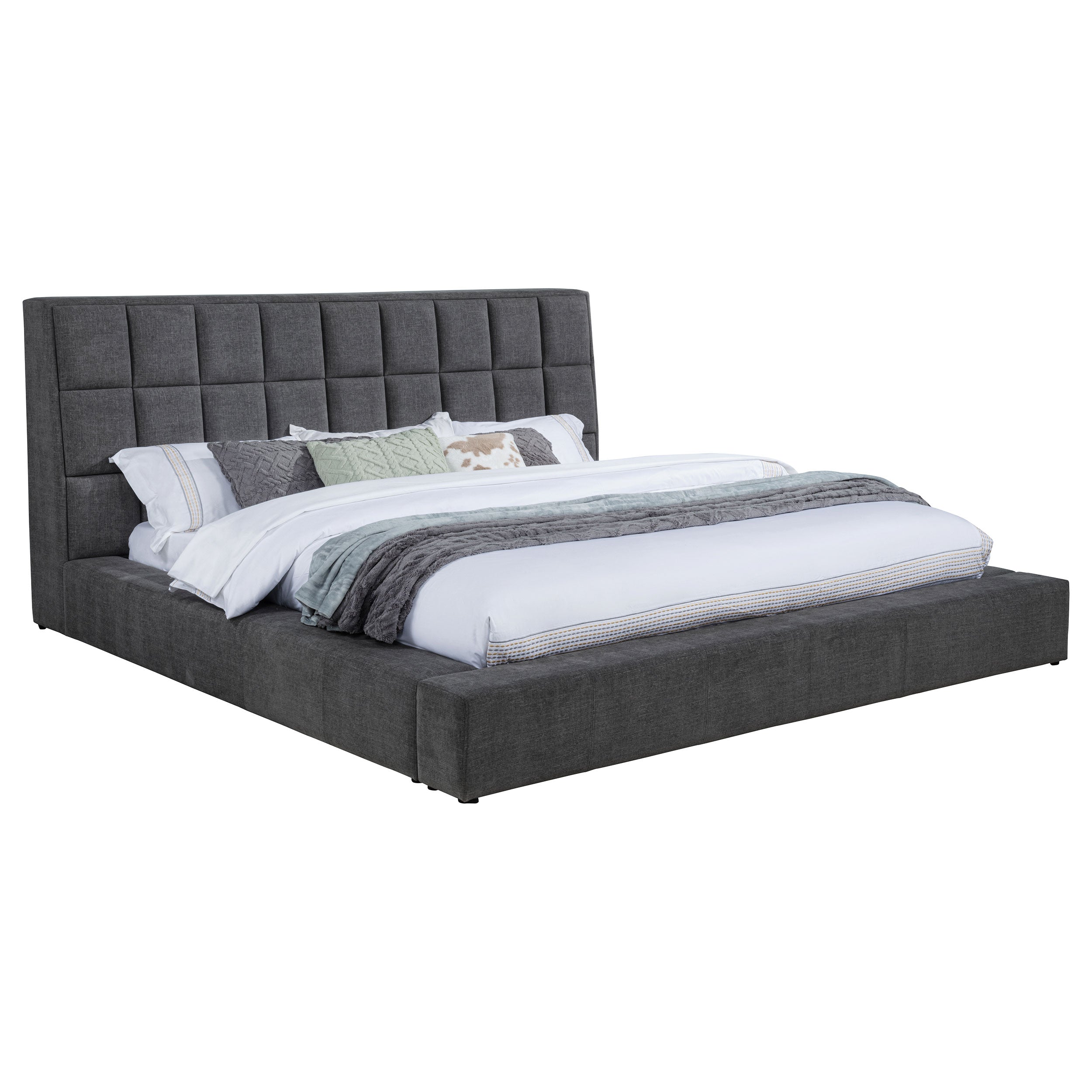 Dreux Panel Platform Bed - Ideal Furniture (Fresno,CA)