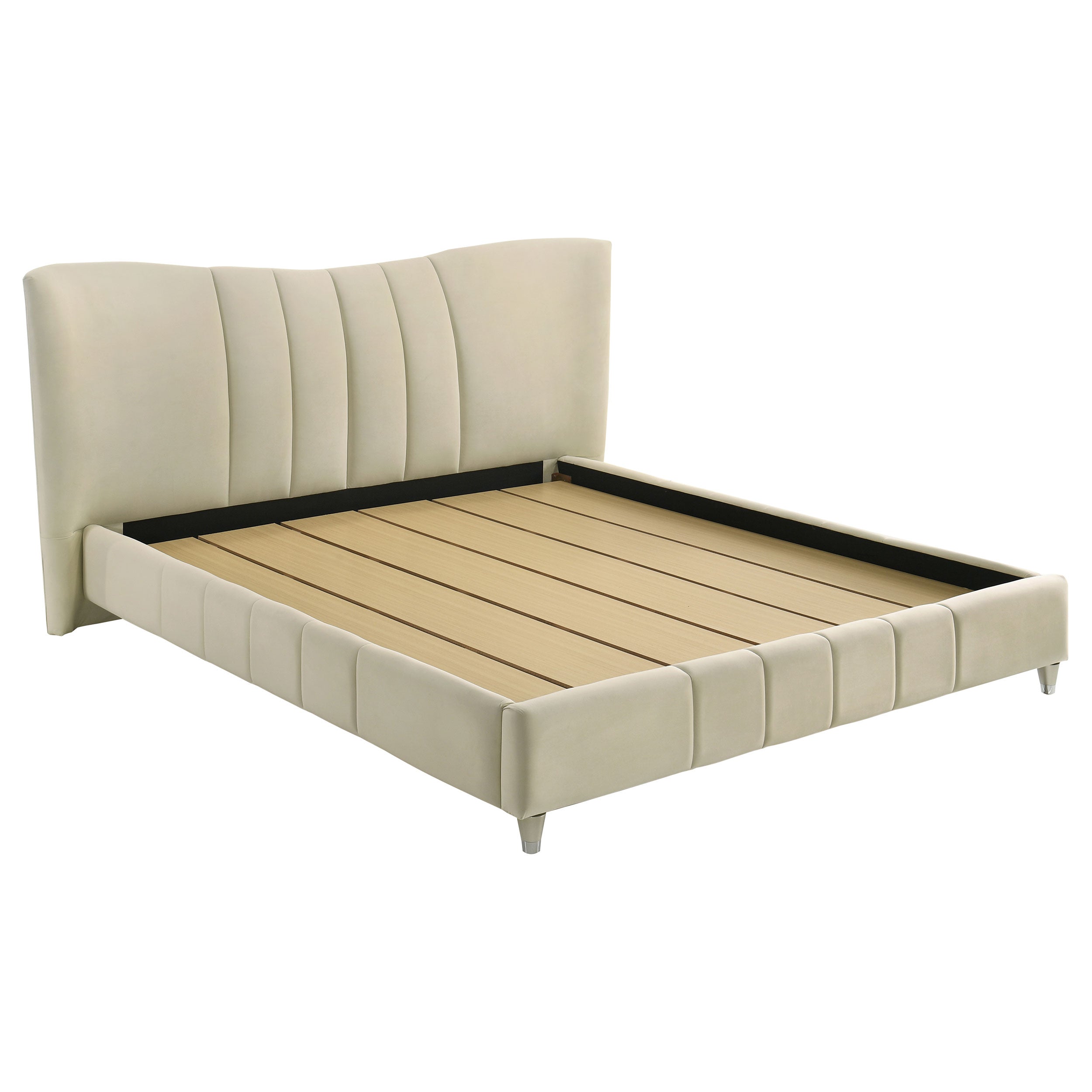 Evelyn Panel Platform Bed - Ideal Furniture (Fresno,CA)