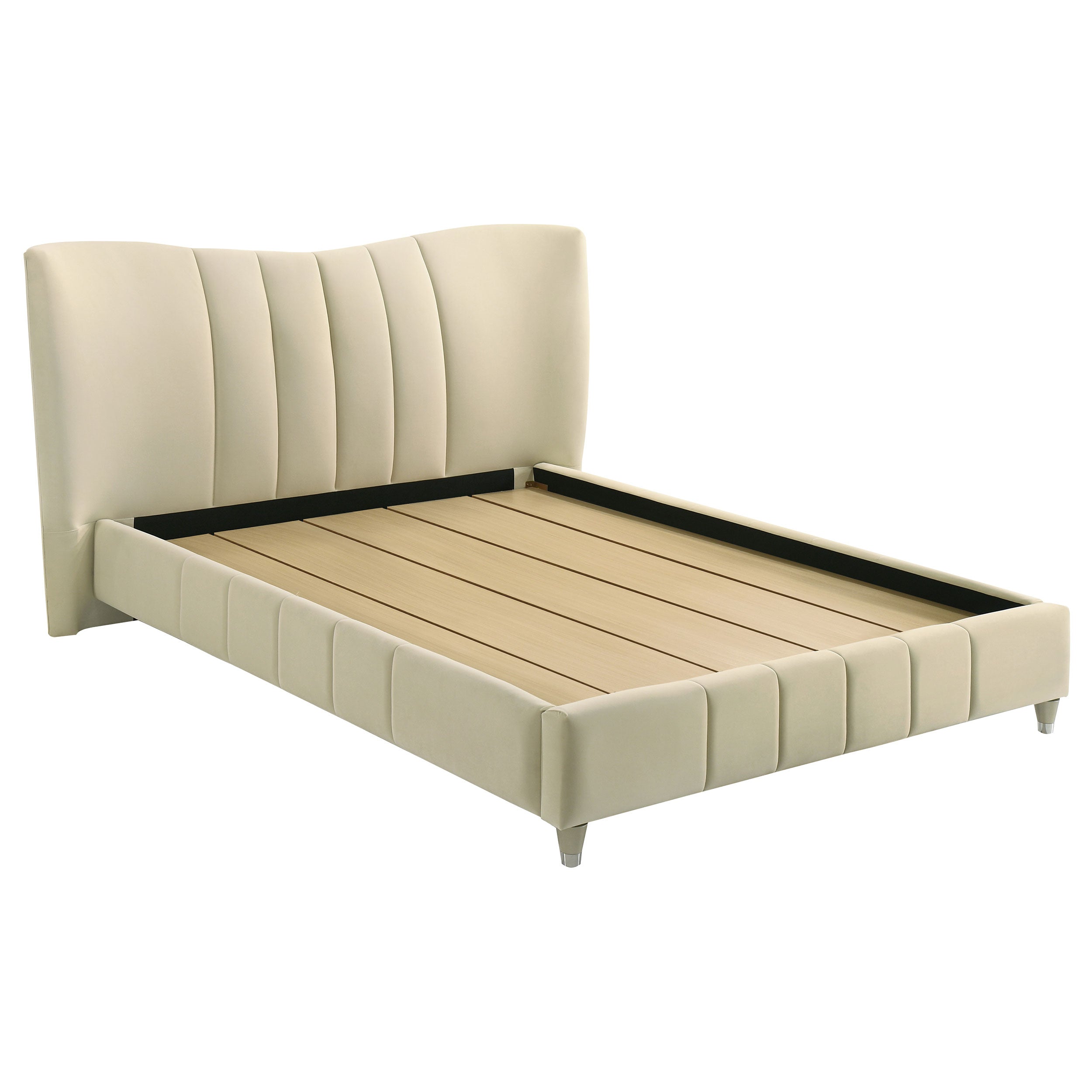 Evelyn Panel Platform Bed - Ideal Furniture (Fresno,CA)