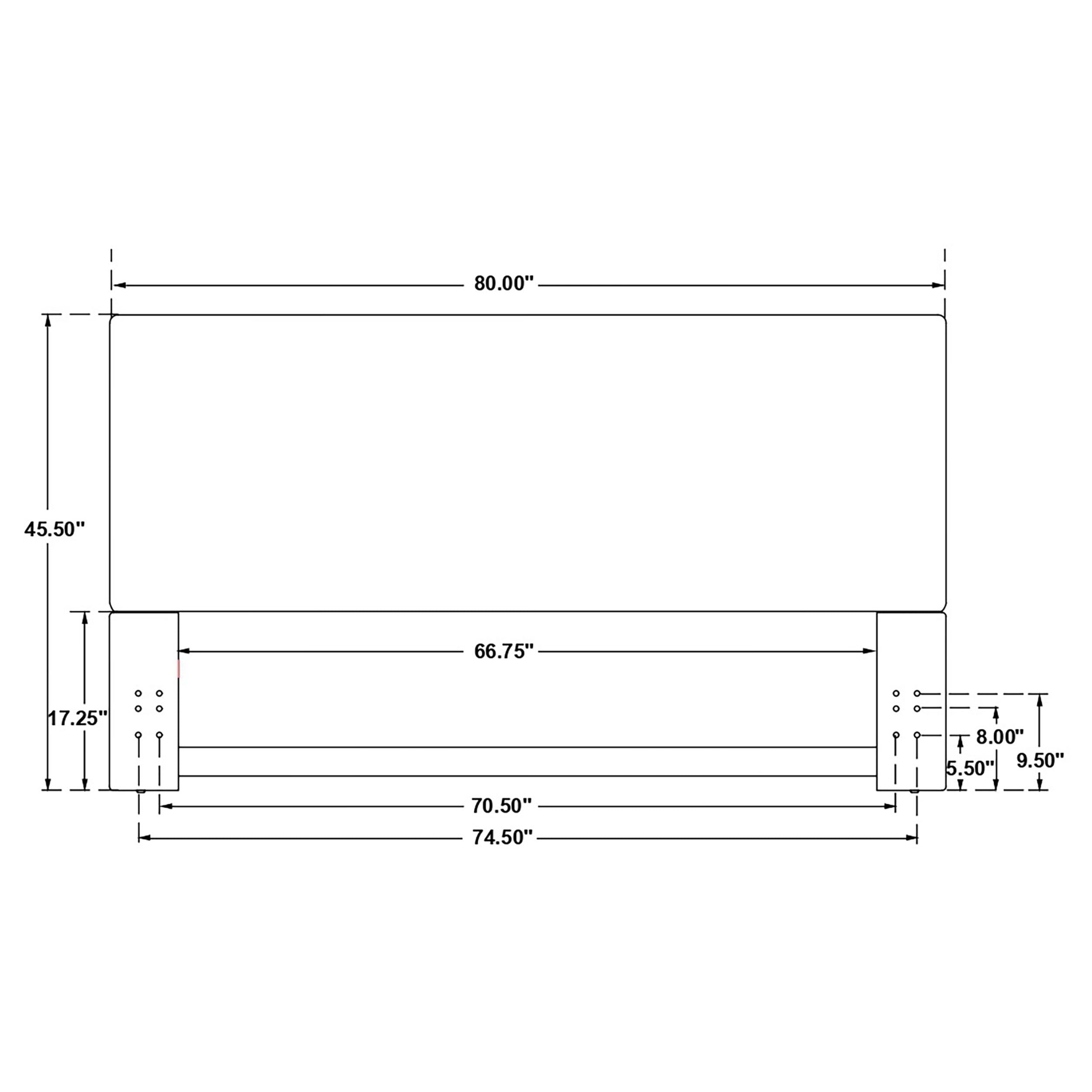 Kosmo Eastern / California King Headboard - Ideal Furniture (Fresno,CA)