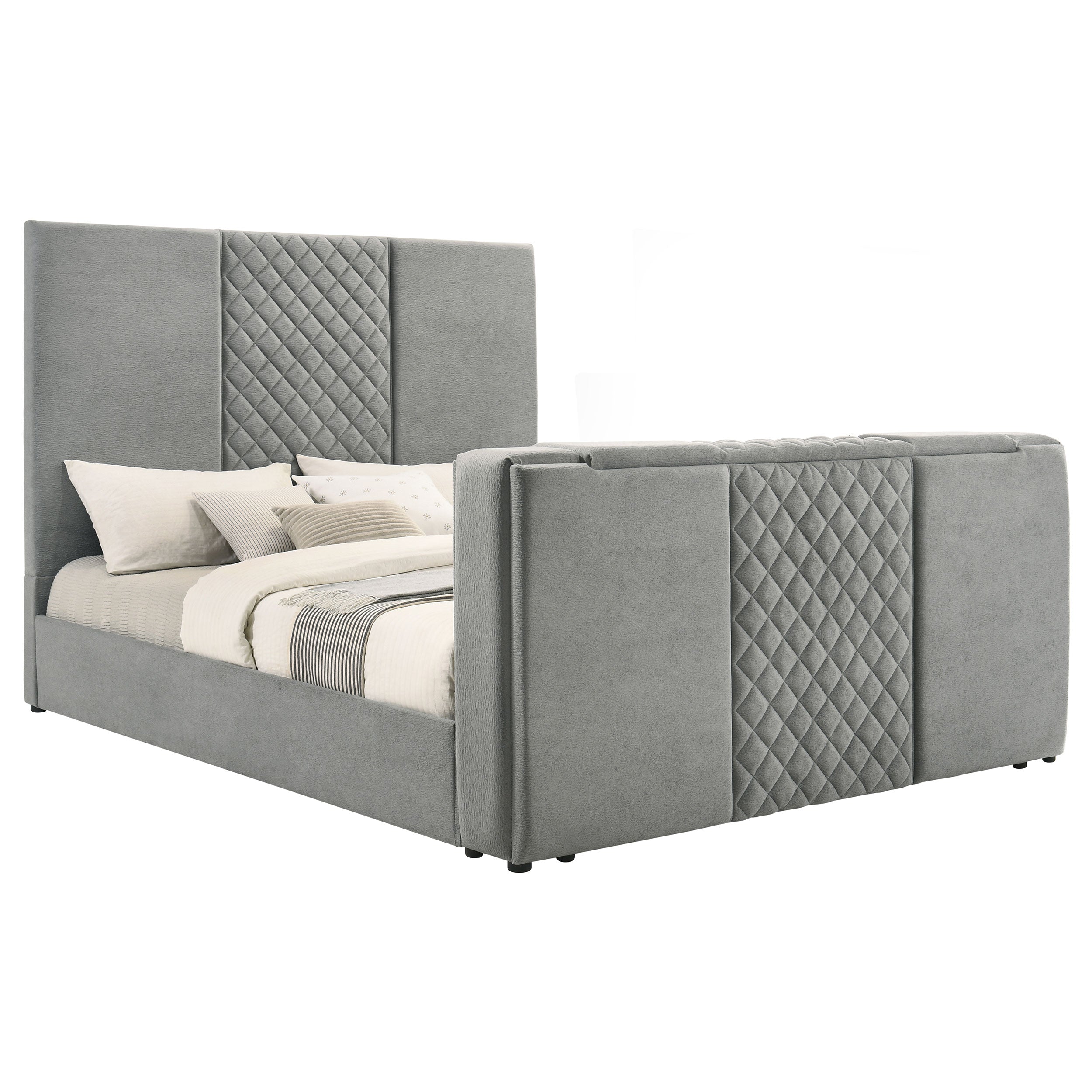 Tara Panel TV Bed - Ideal Furniture (Fresno,CA)