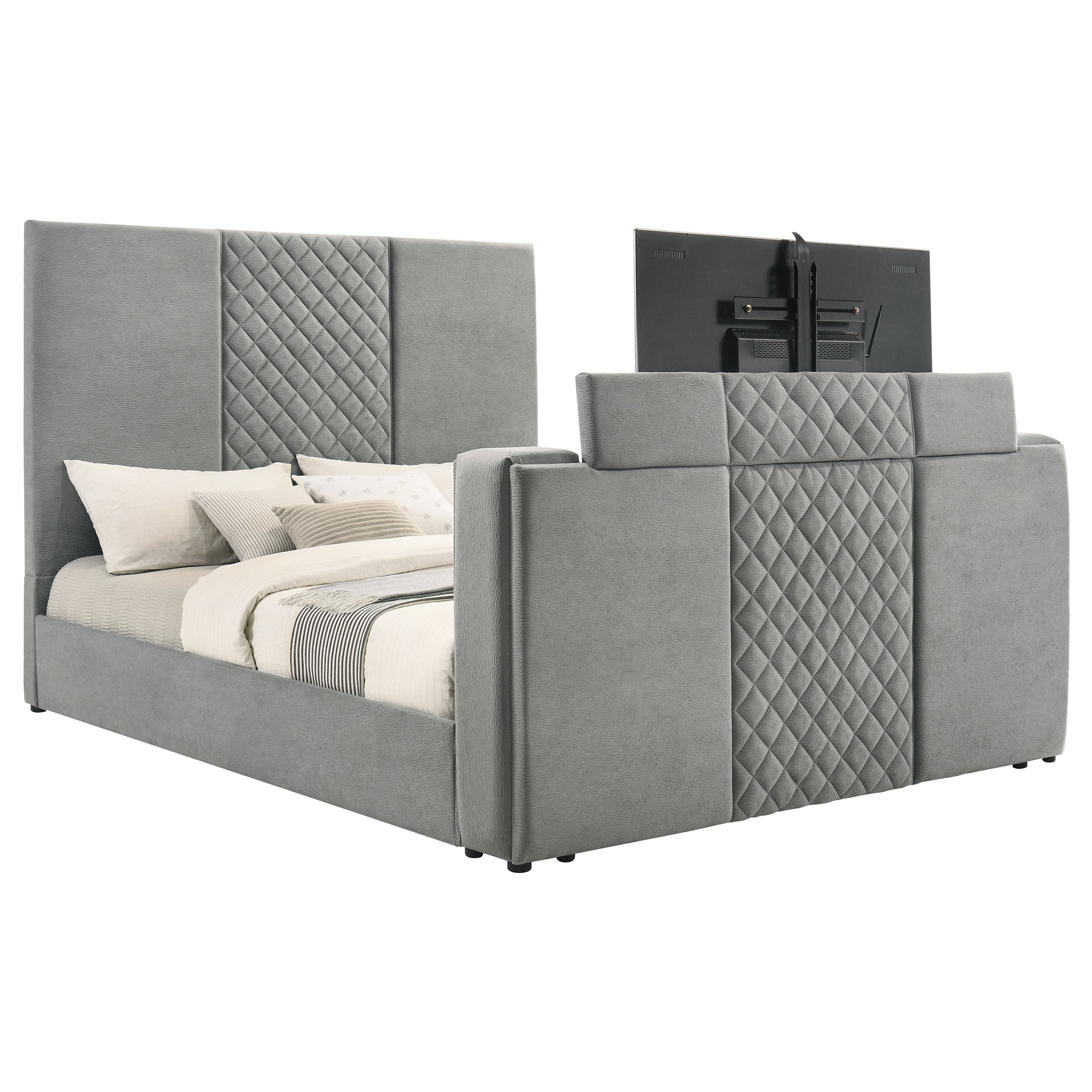 Tara Panel TV Bed - Ideal Furniture (Fresno,CA)