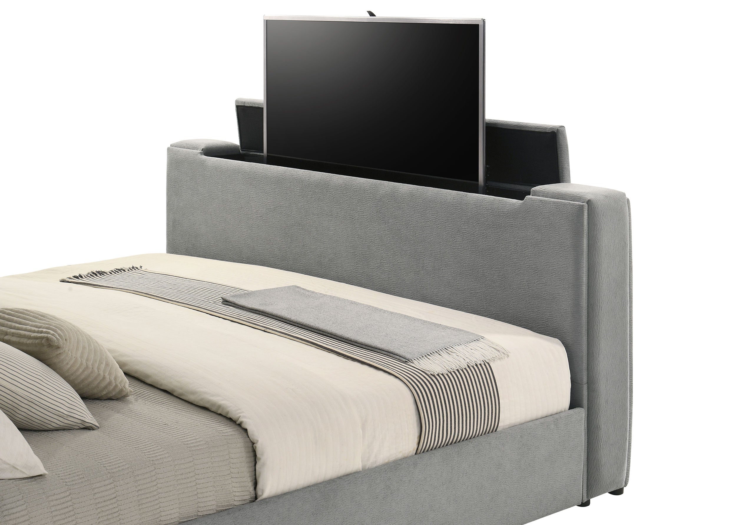 Tara Panel TV Bed - Ideal Furniture (Fresno,CA)