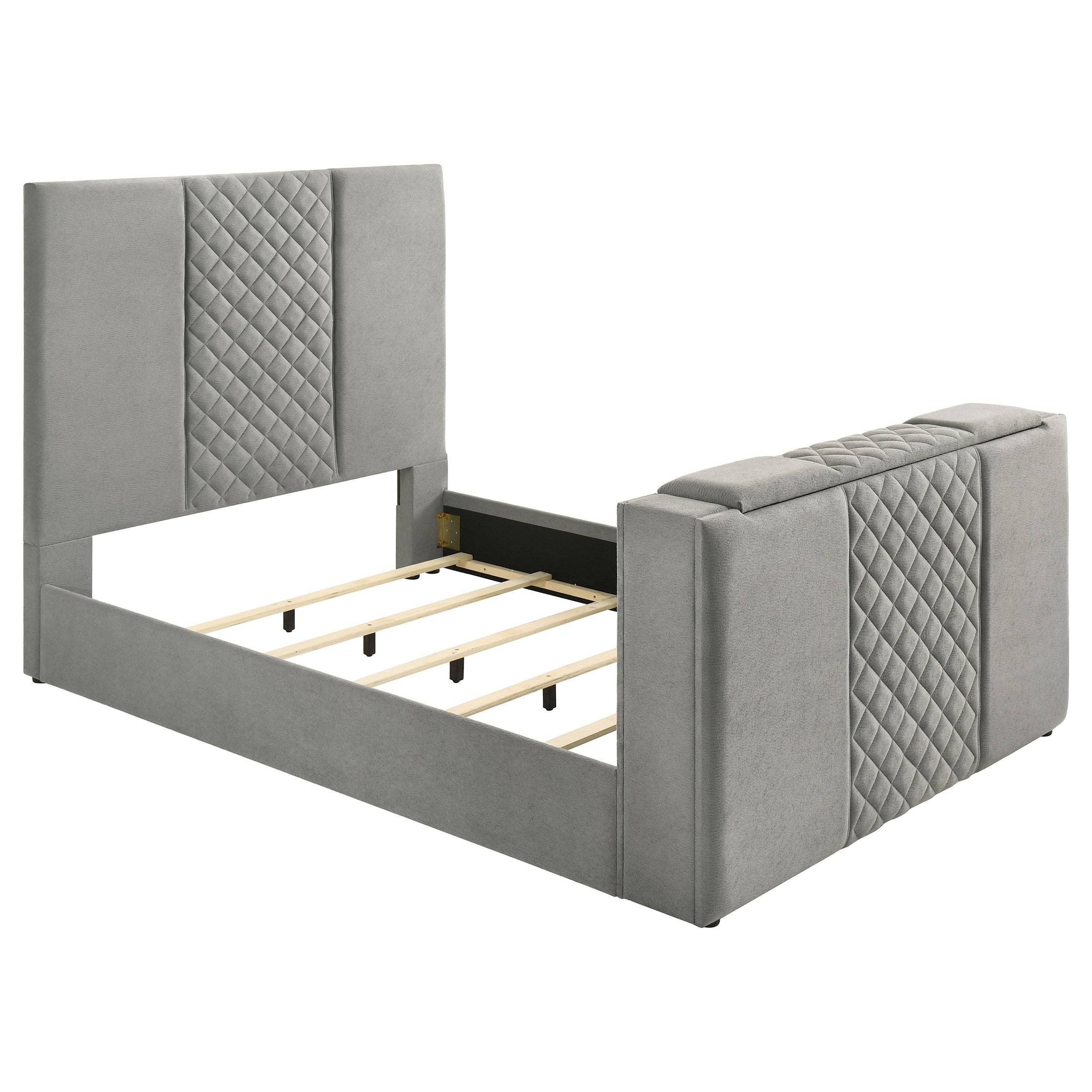 Tara Panel TV Bed - Ideal Furniture (Fresno,CA)