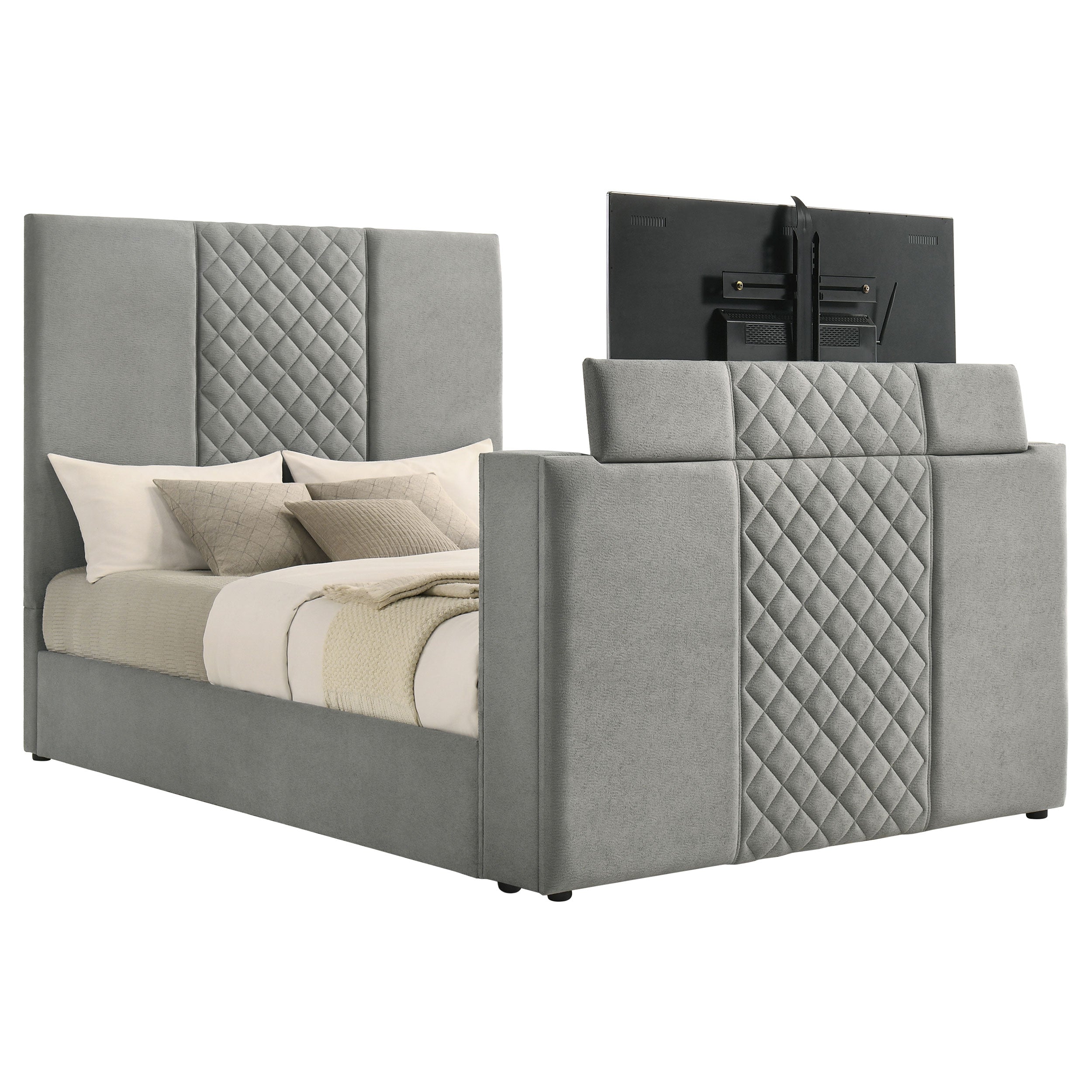 Tara Panel TV Bed - Ideal Furniture (Fresno,CA)