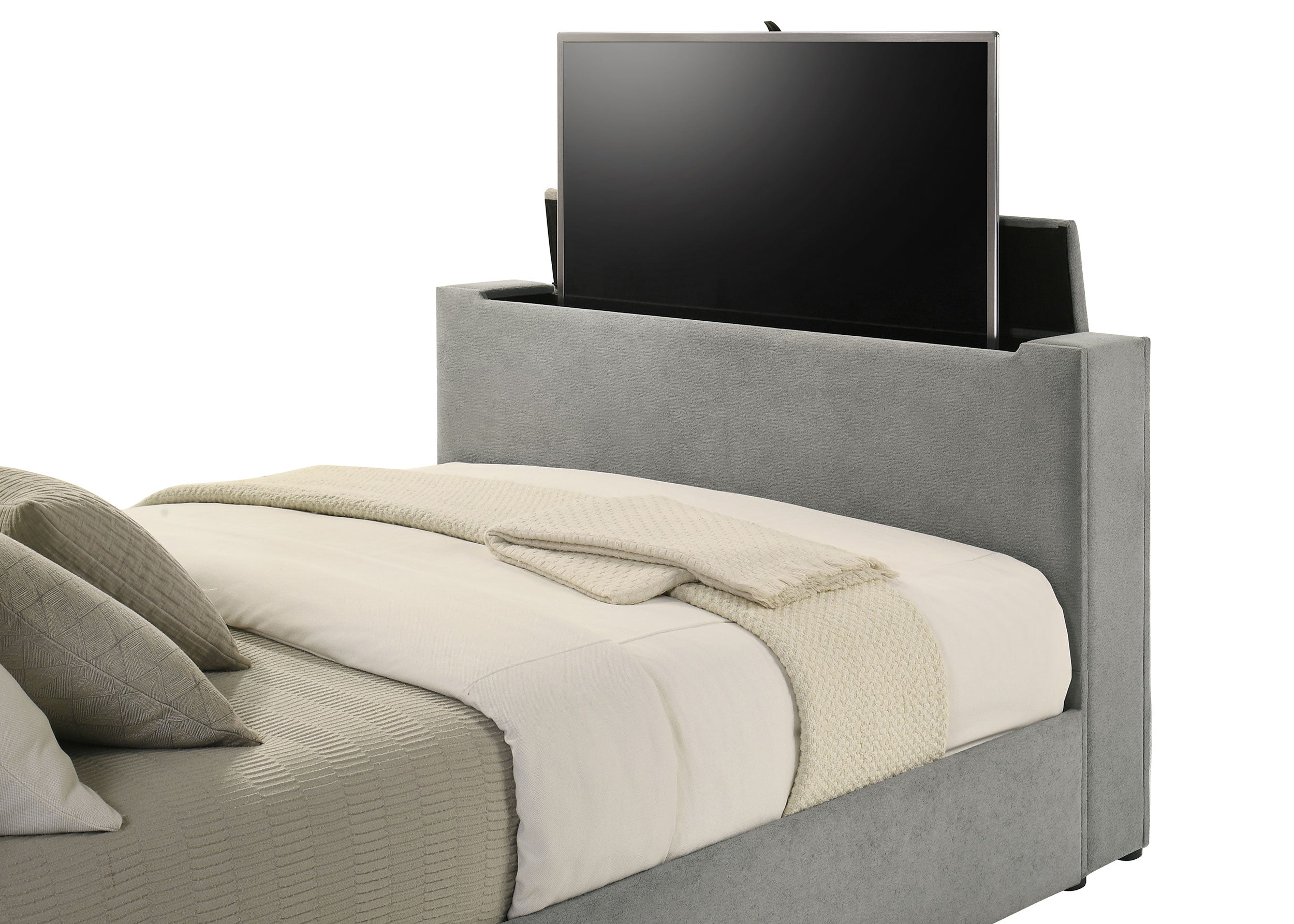Tara Panel TV Bed - Ideal Furniture (Fresno,CA)